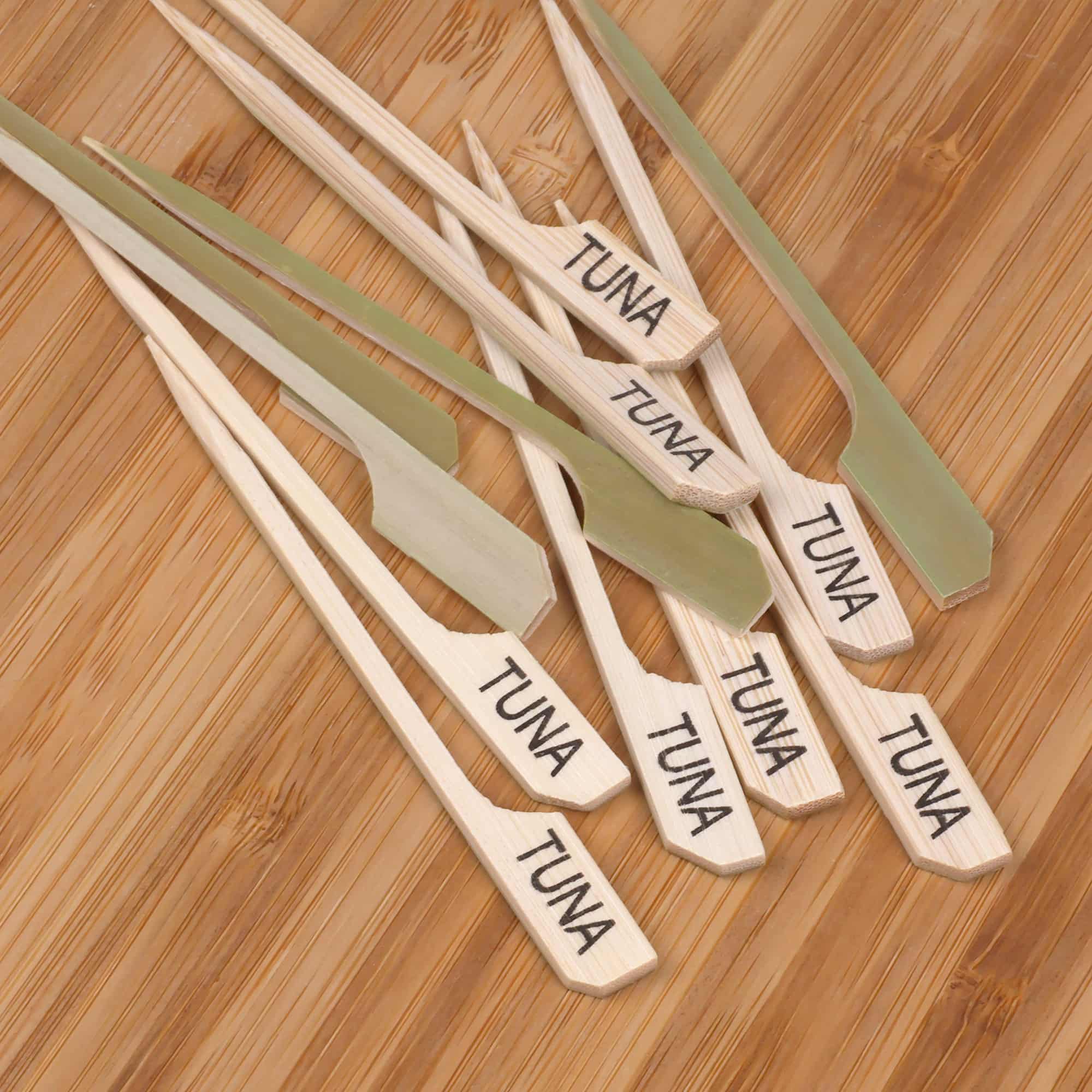 Tuna Paddle Bamboo Food Picks - Image 7