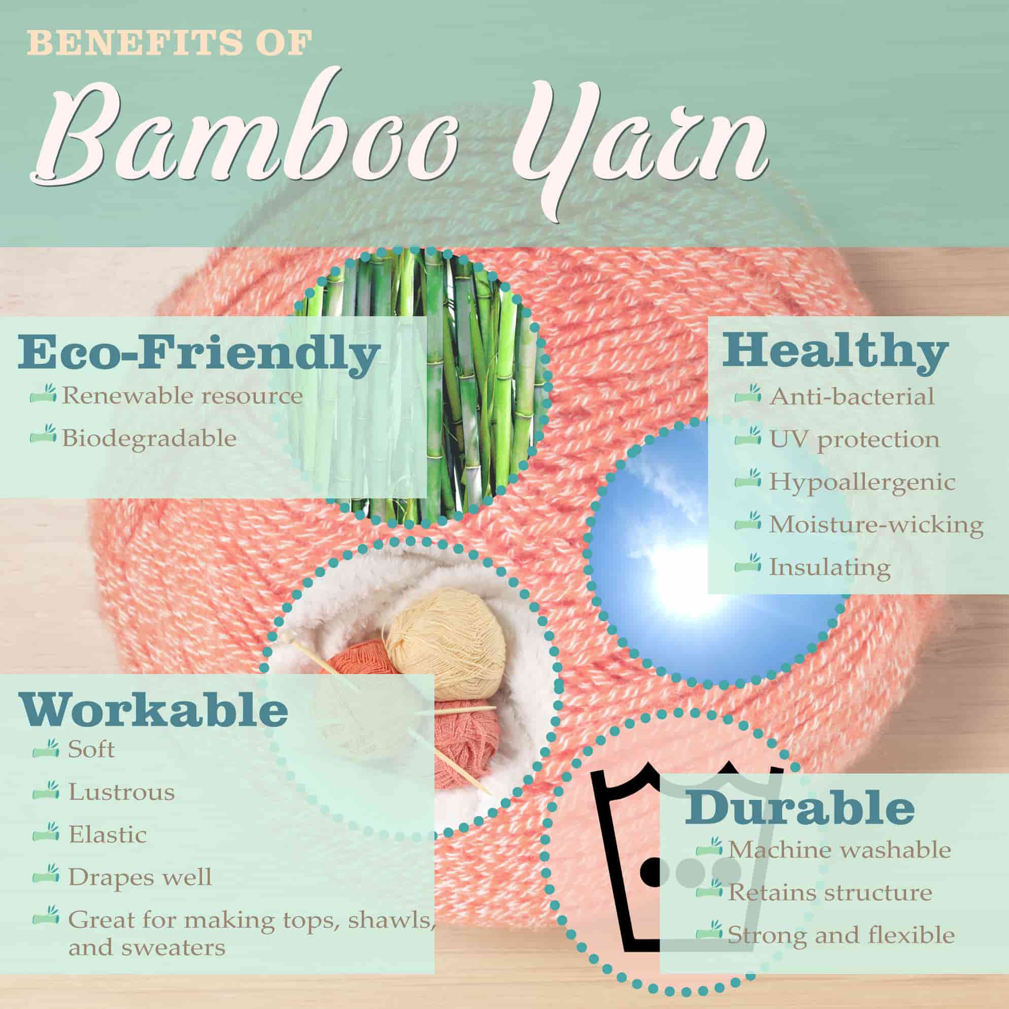 Undyed Baby Soft Bamboo Cotton Yarn - Image 4