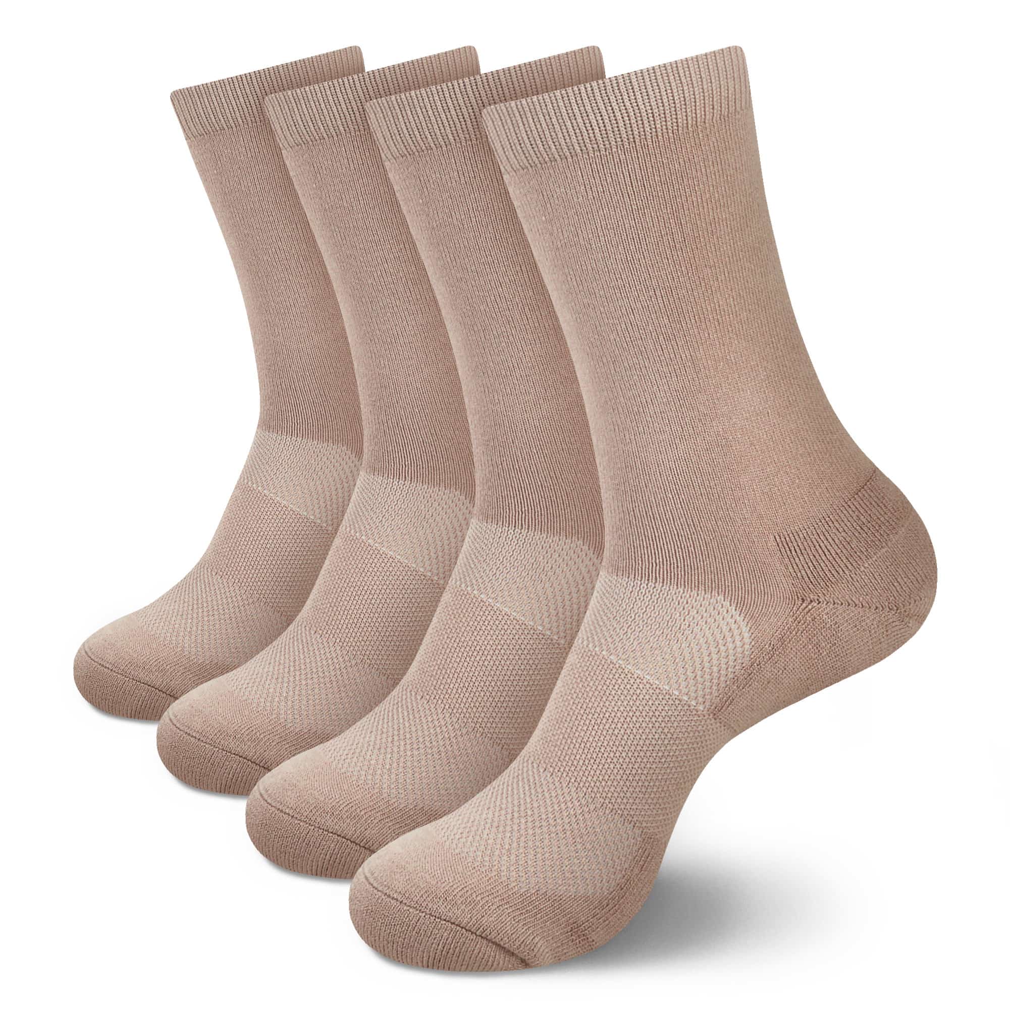 Unisex Athletic Supported Bamboo Rayon Crew Socks - Image 13