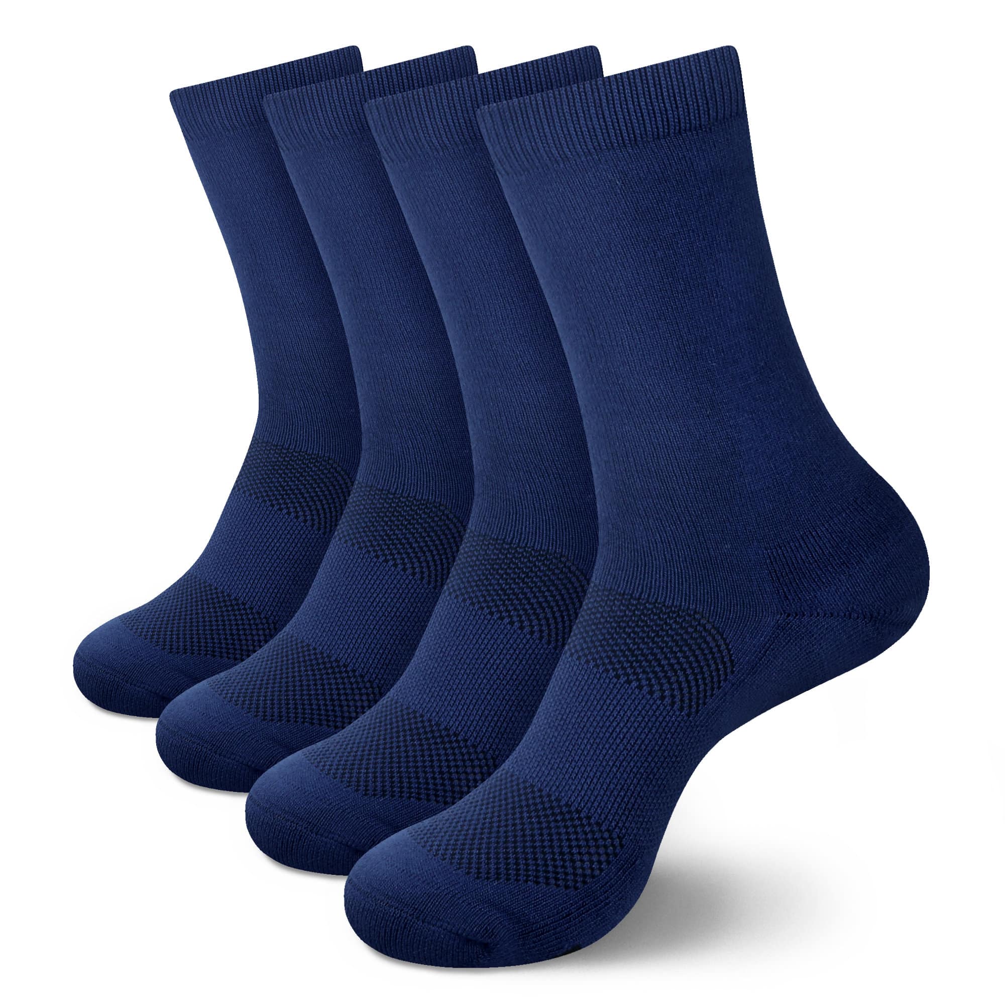 Unisex Athletic Supported Bamboo Rayon Crew Socks - Image 9