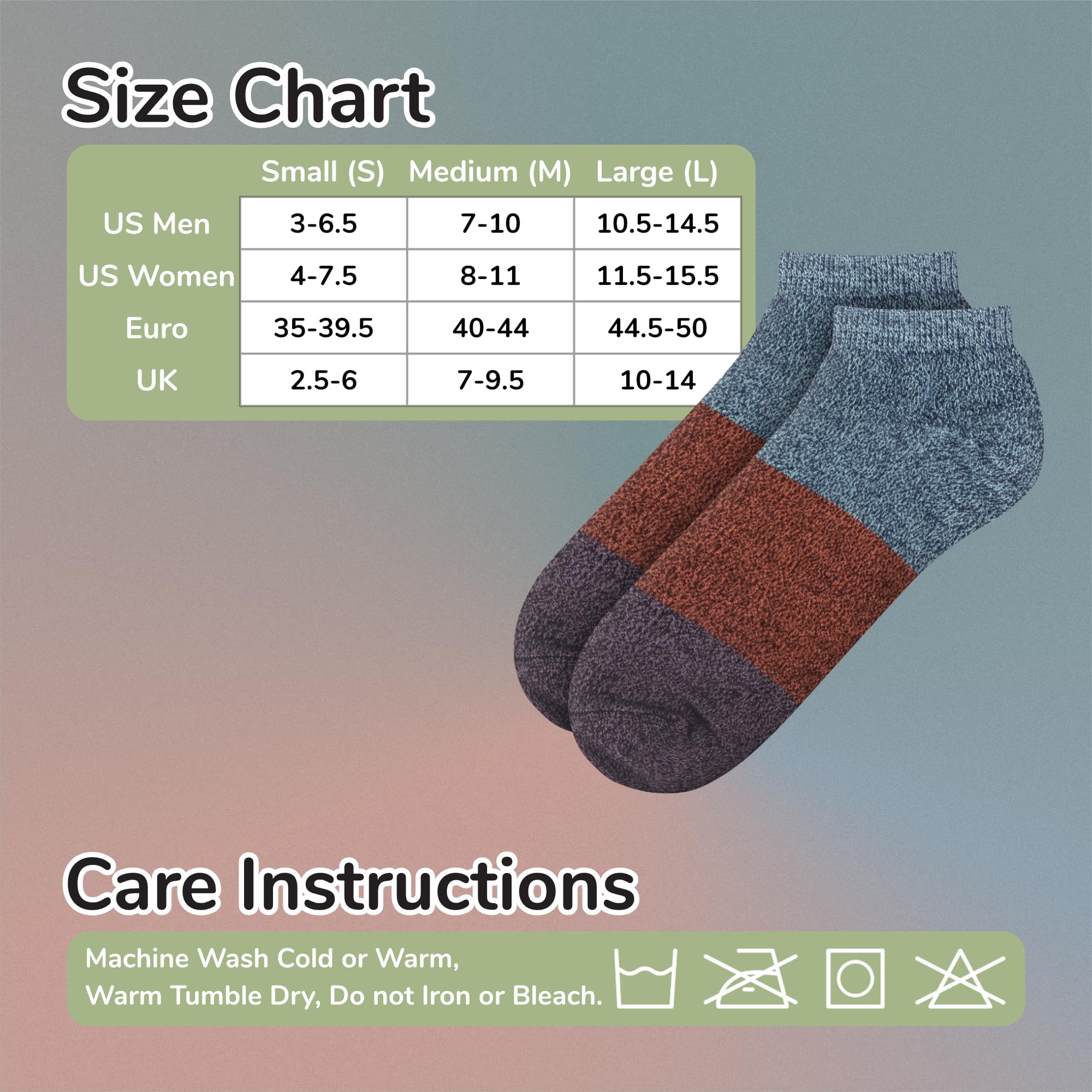 Unisex Bamboo Rayon Classic Ankle Socks - Image 5