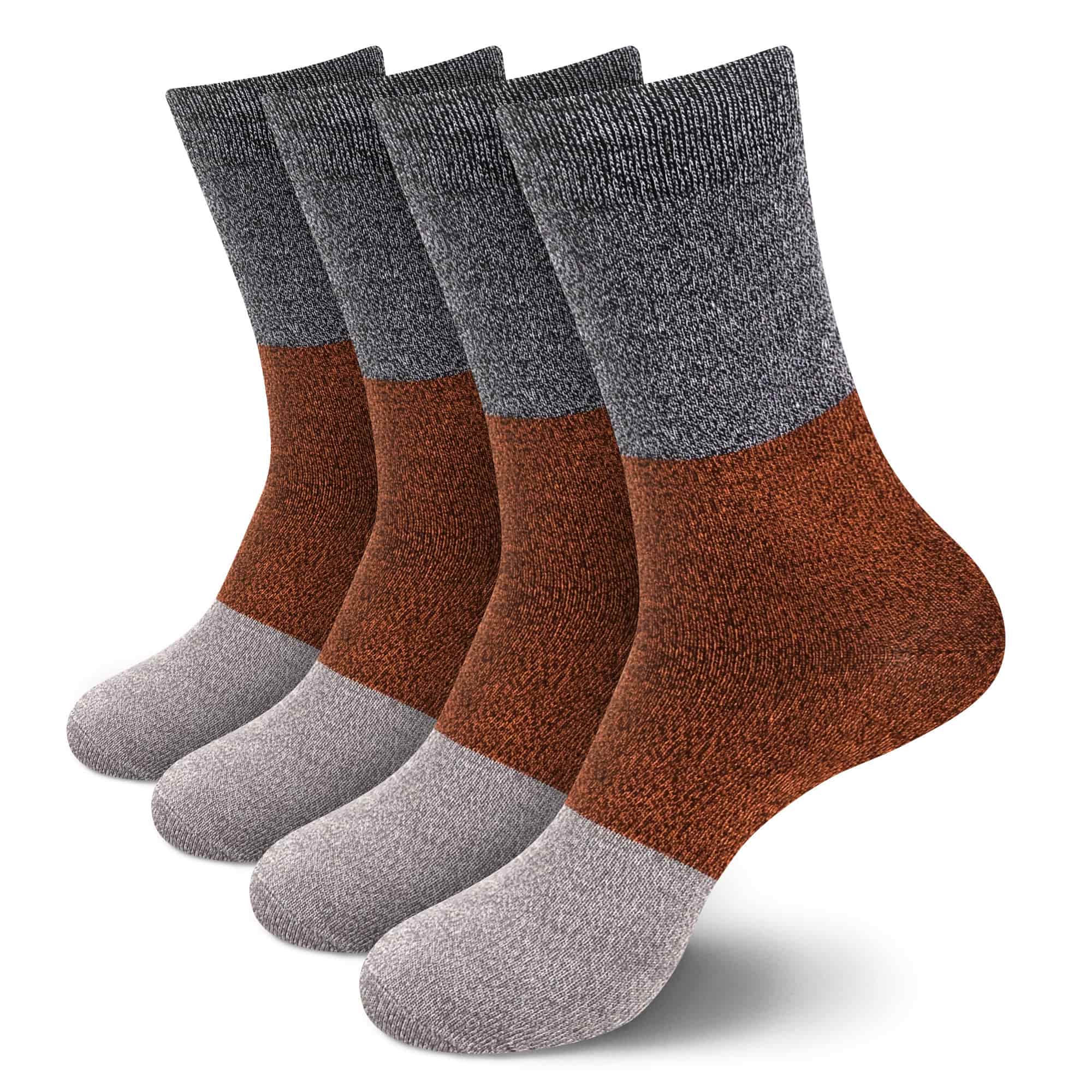 Unisex Bamboo Rayon Classic Crew Socks - Image 15
