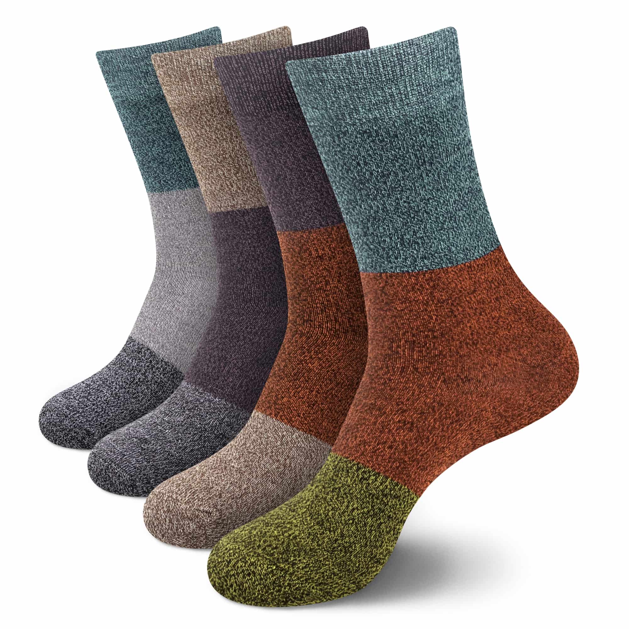 Unisex Bamboo Rayon Classic Crew Socks - Image 21