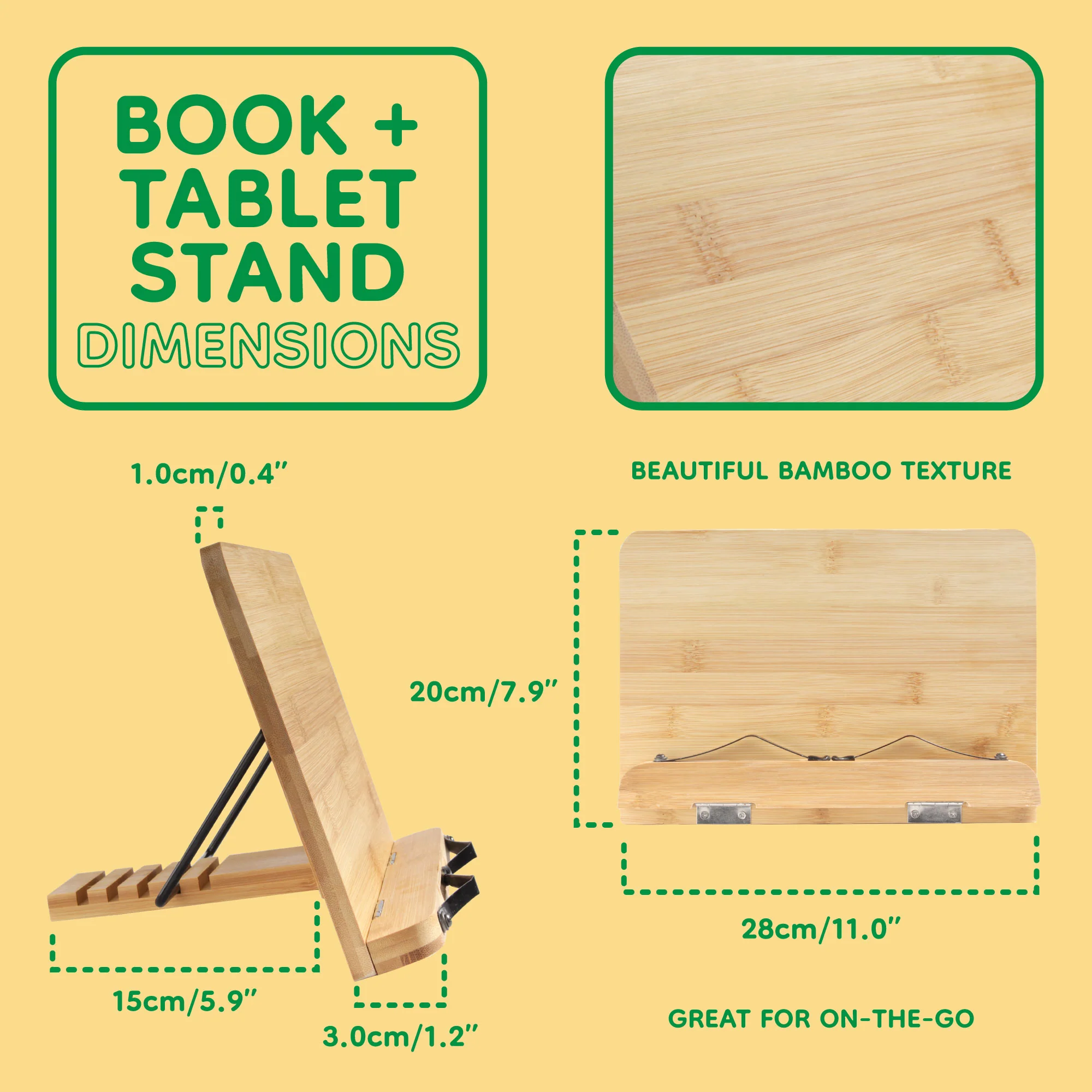 Universal Bamboo Stand - Image 3