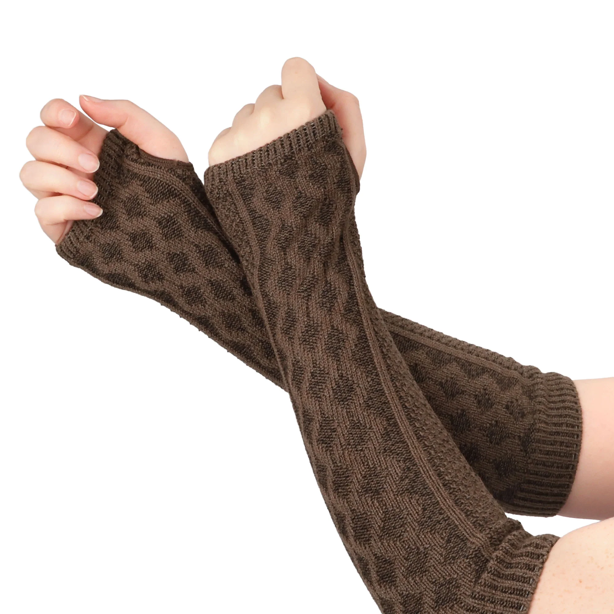 Unlined Fingerless Gloves and Arm Warmers - Image 11