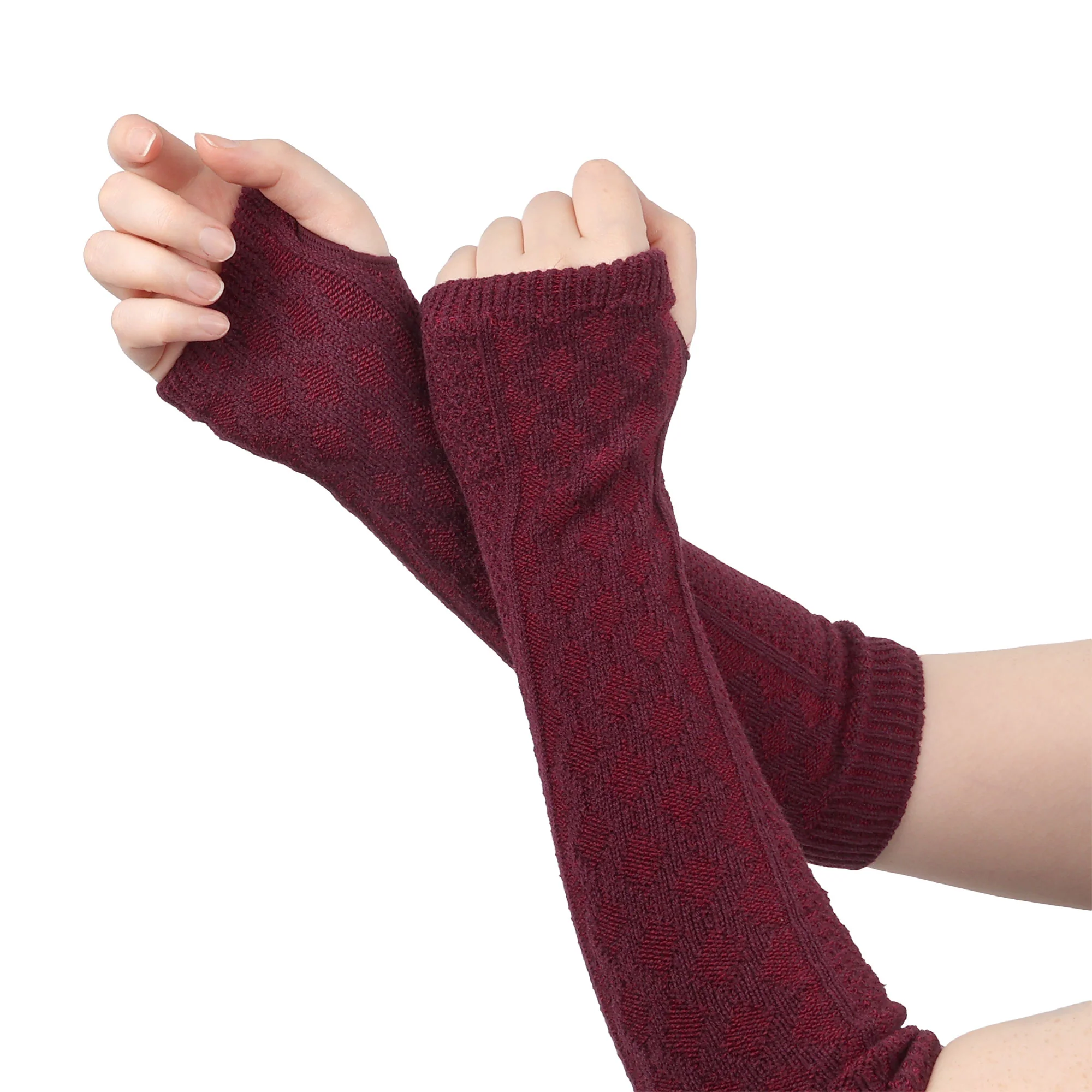 Unlined Fingerless Gloves and Arm Warmers - Image 14
