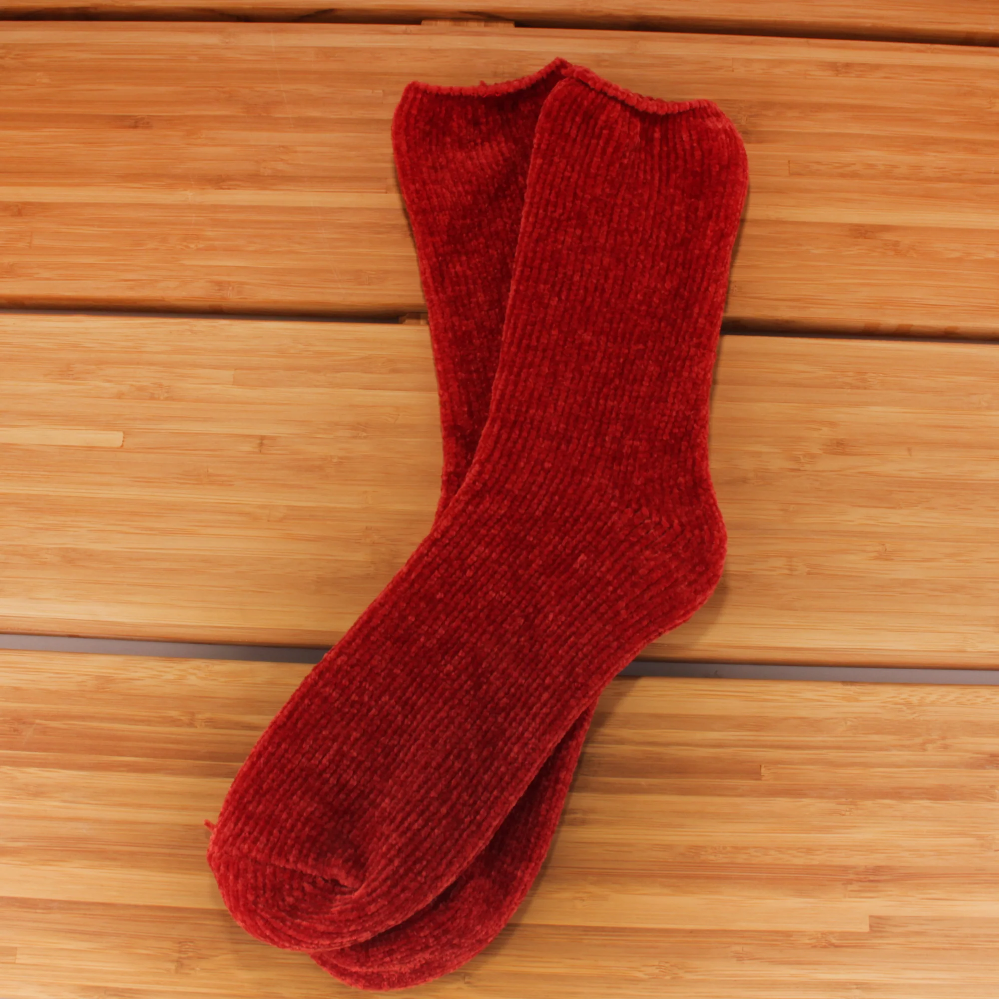 Women's Vintage Chenille Knit Socks - Image 12