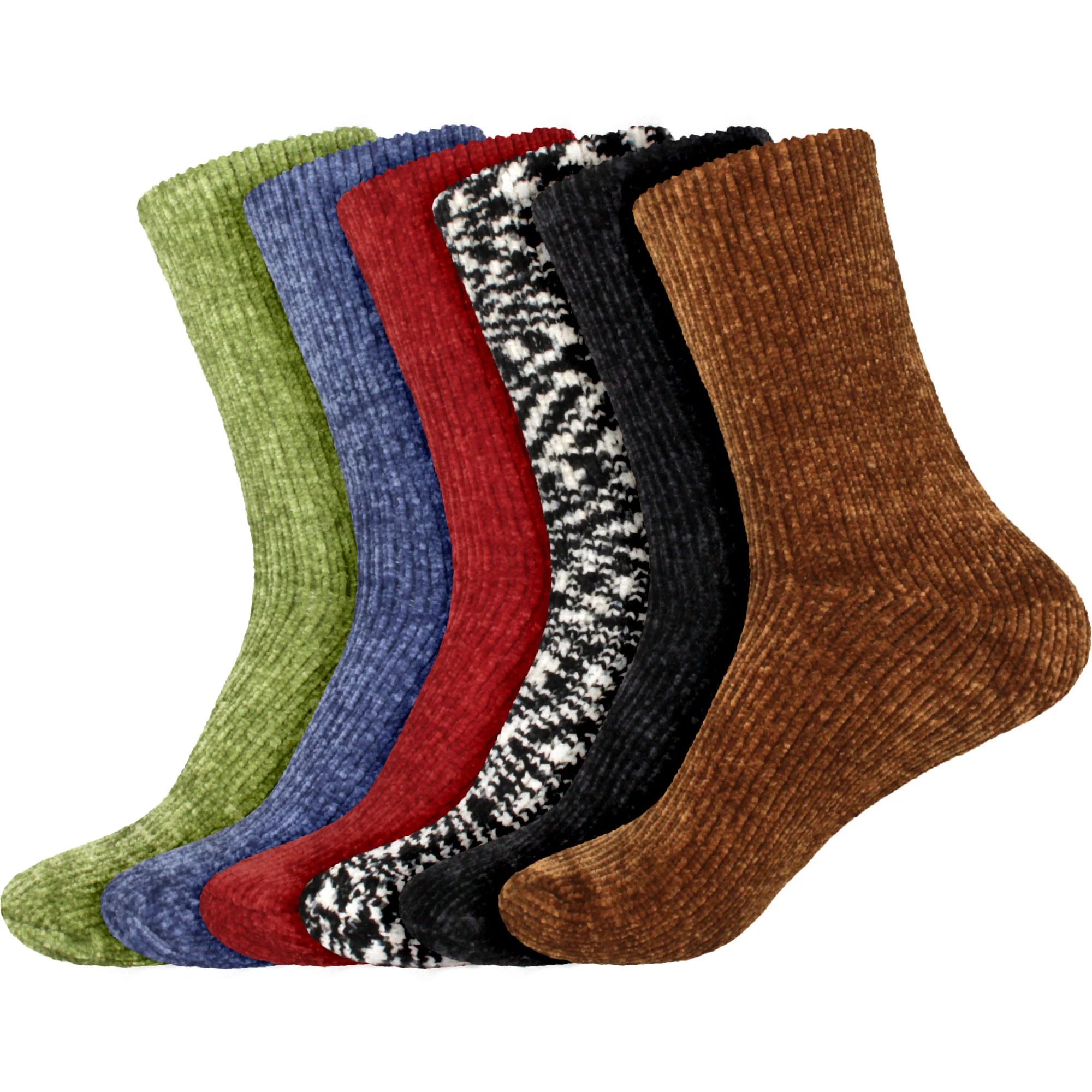 Women's Vintage Chenille Knit Socks - Image 31