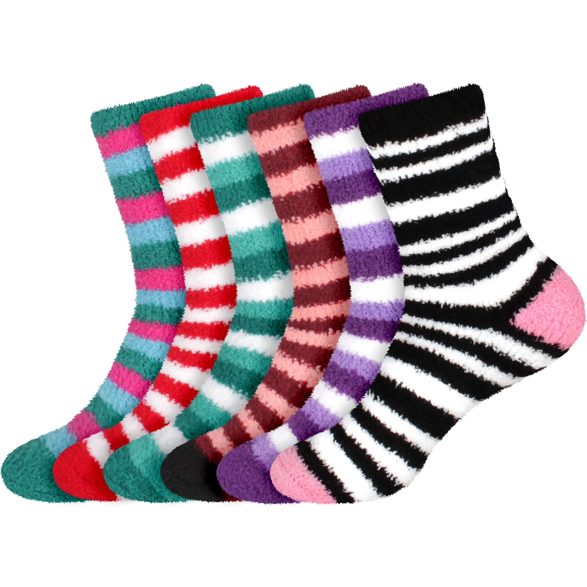Women's Assorted Striped Socks - Image 15