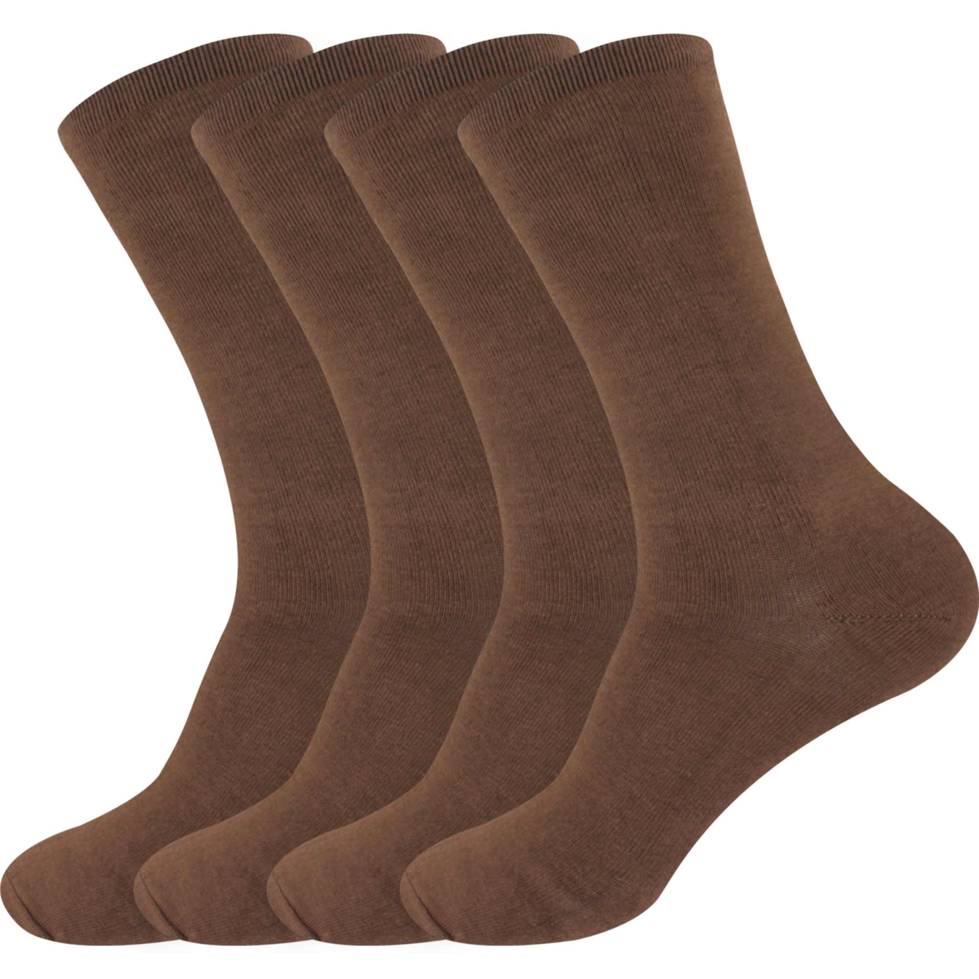 Women's Bamboo Mid-Calf Socks: 4 Pairs - Image 16