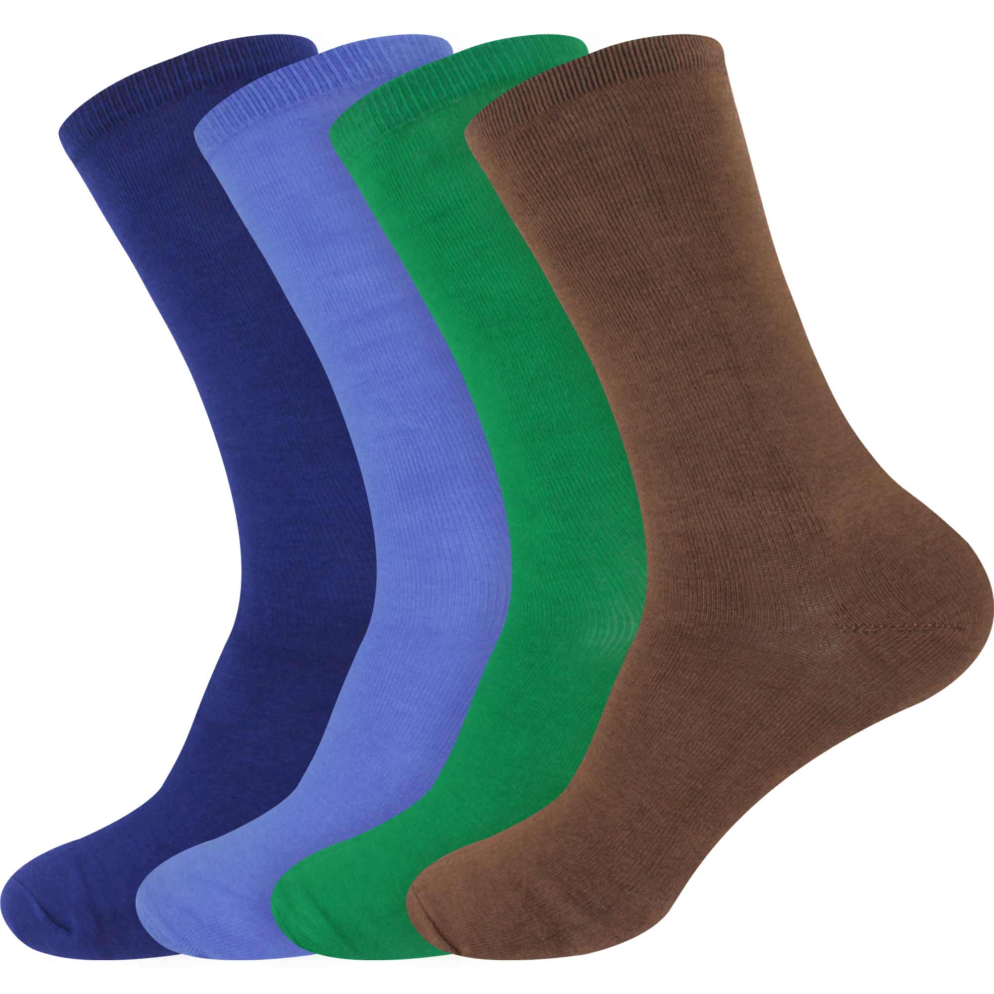 Women's Bamboo Mid-Calf Socks: 4 Pairs - Image 17