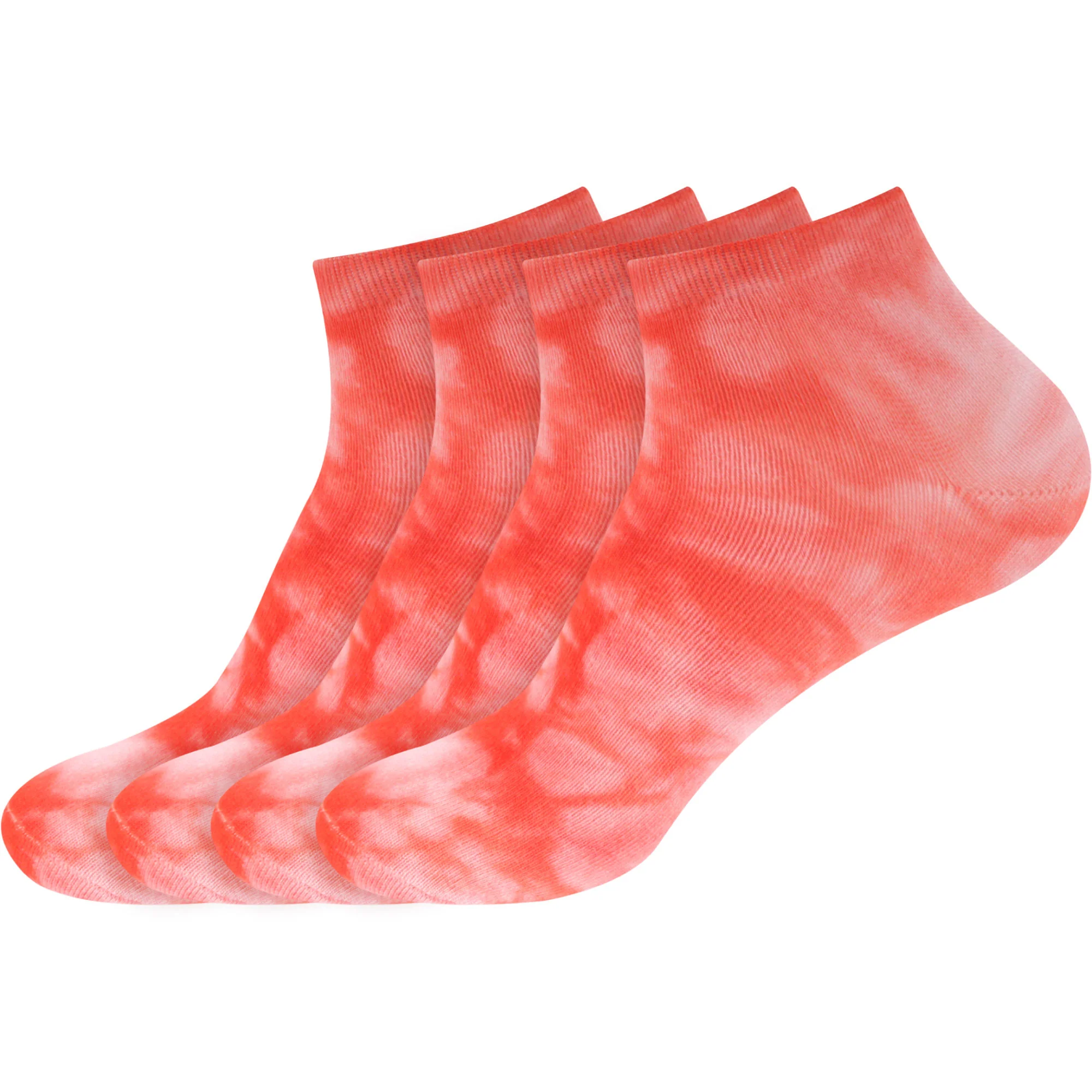 Women's Bamboo Tie Dye Ankle Socks: 4 Pairs - Image 19