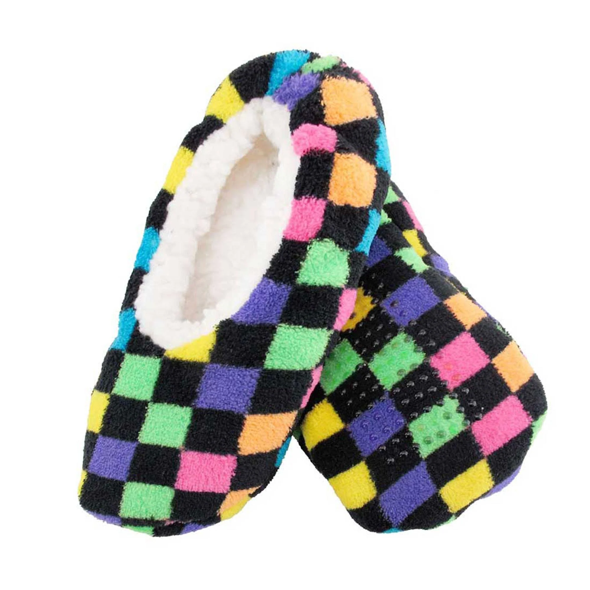 Women's Colorful Non-Slip Slippers: 3 Pairs - Image 13