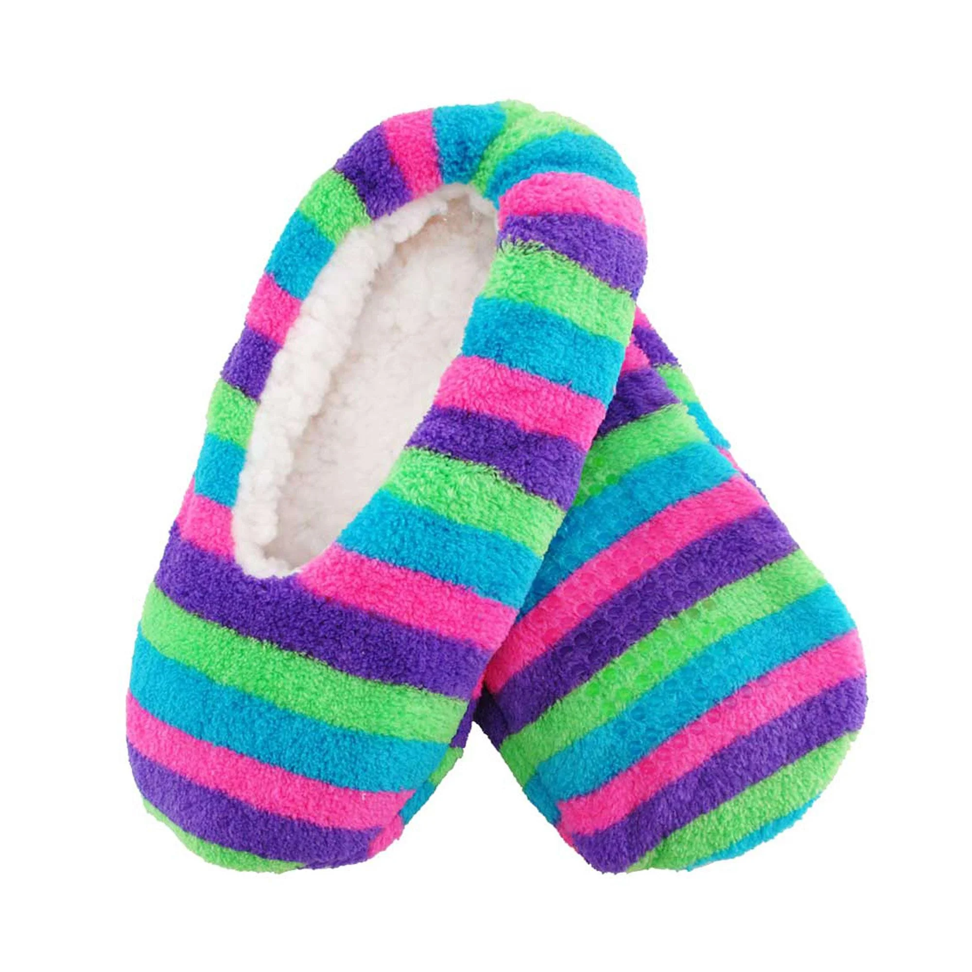 Women's Colorful Non-Slip Slippers: 3 Pairs - Image 14