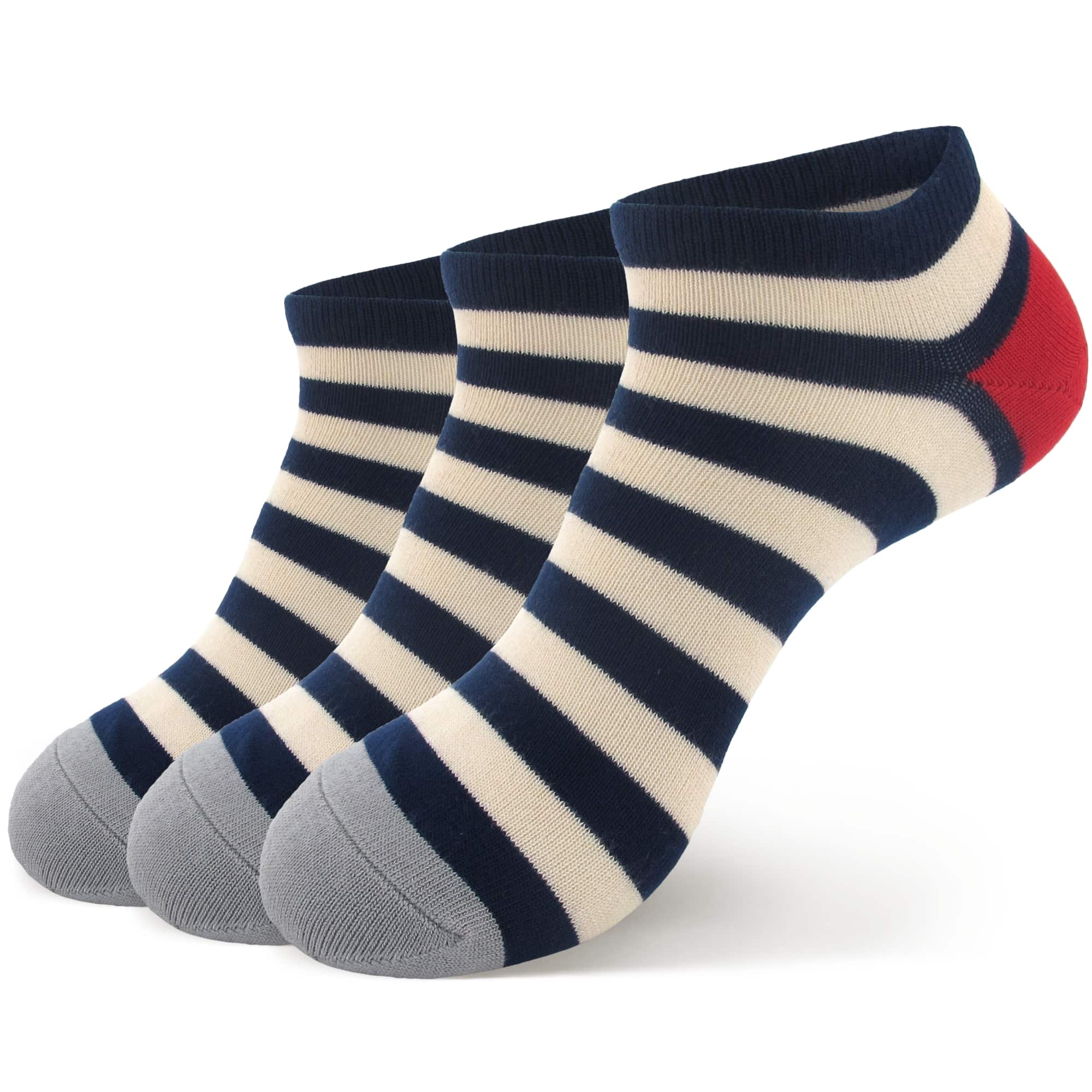 Women's Bamboo Stripes Anklet Socks - Image 9