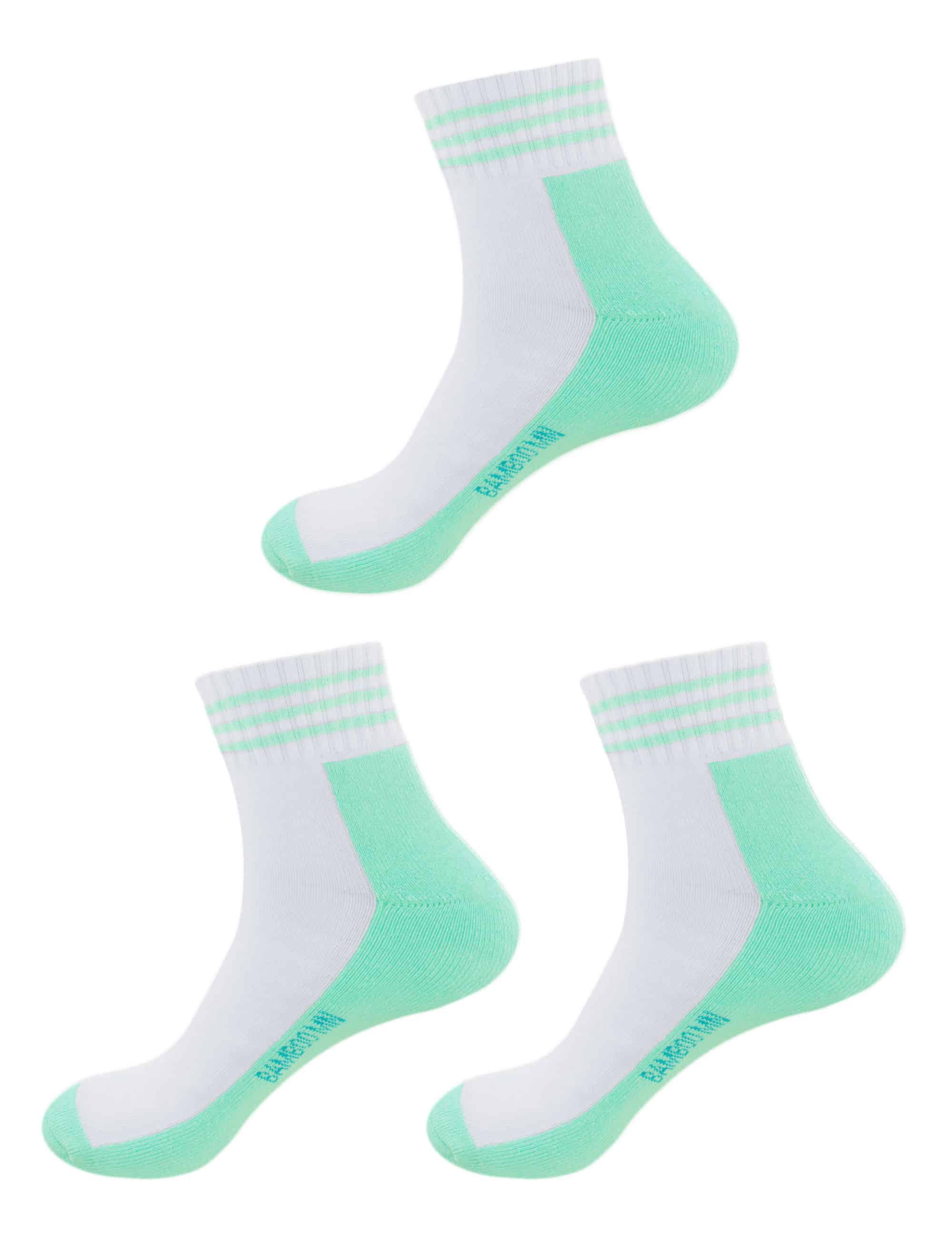 Women's Classic Retro Design Cotton Anklet Quarter Socks - Image 10