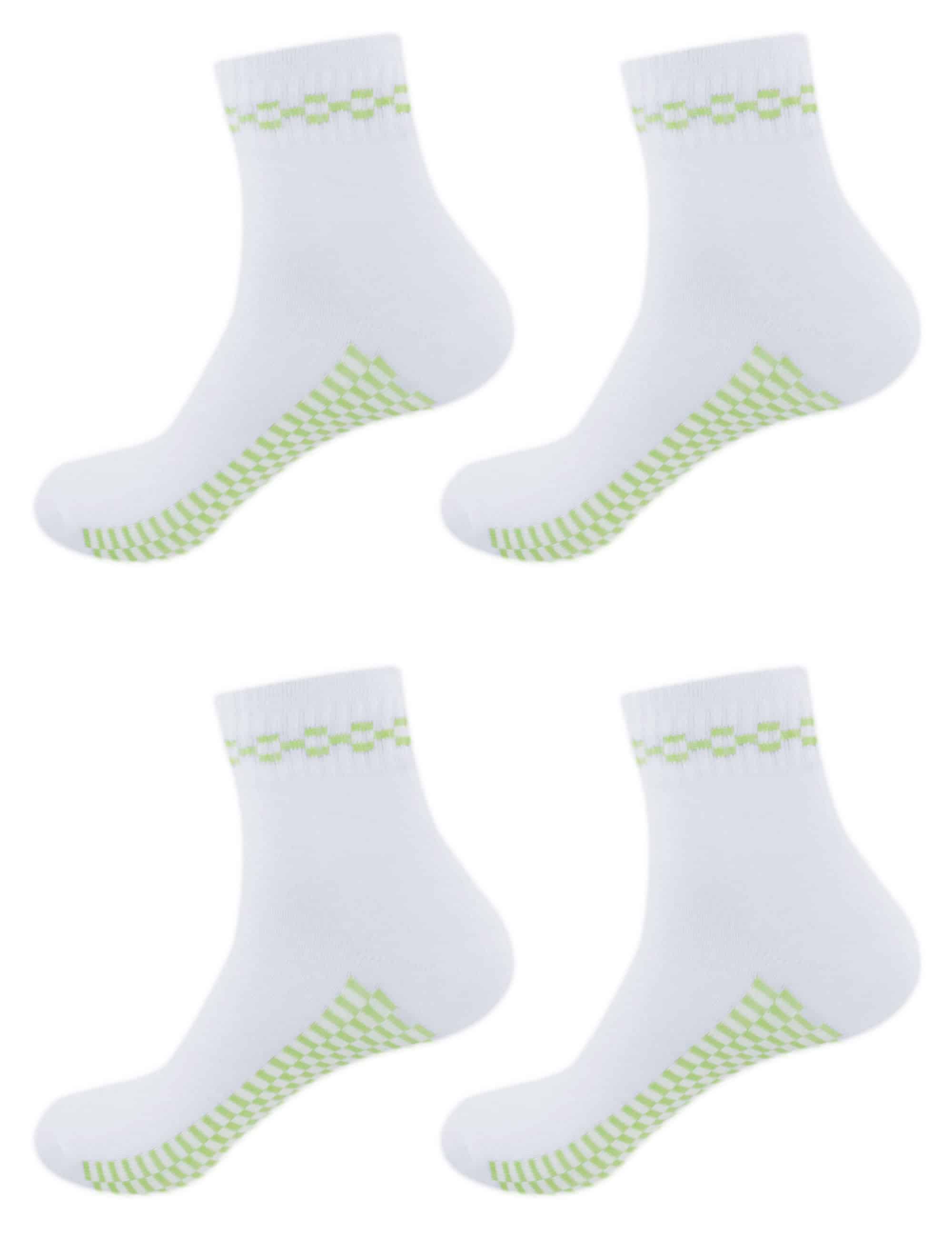 Women's Classic Retro Design Cotton Anklet Quarter Socks - Image 14