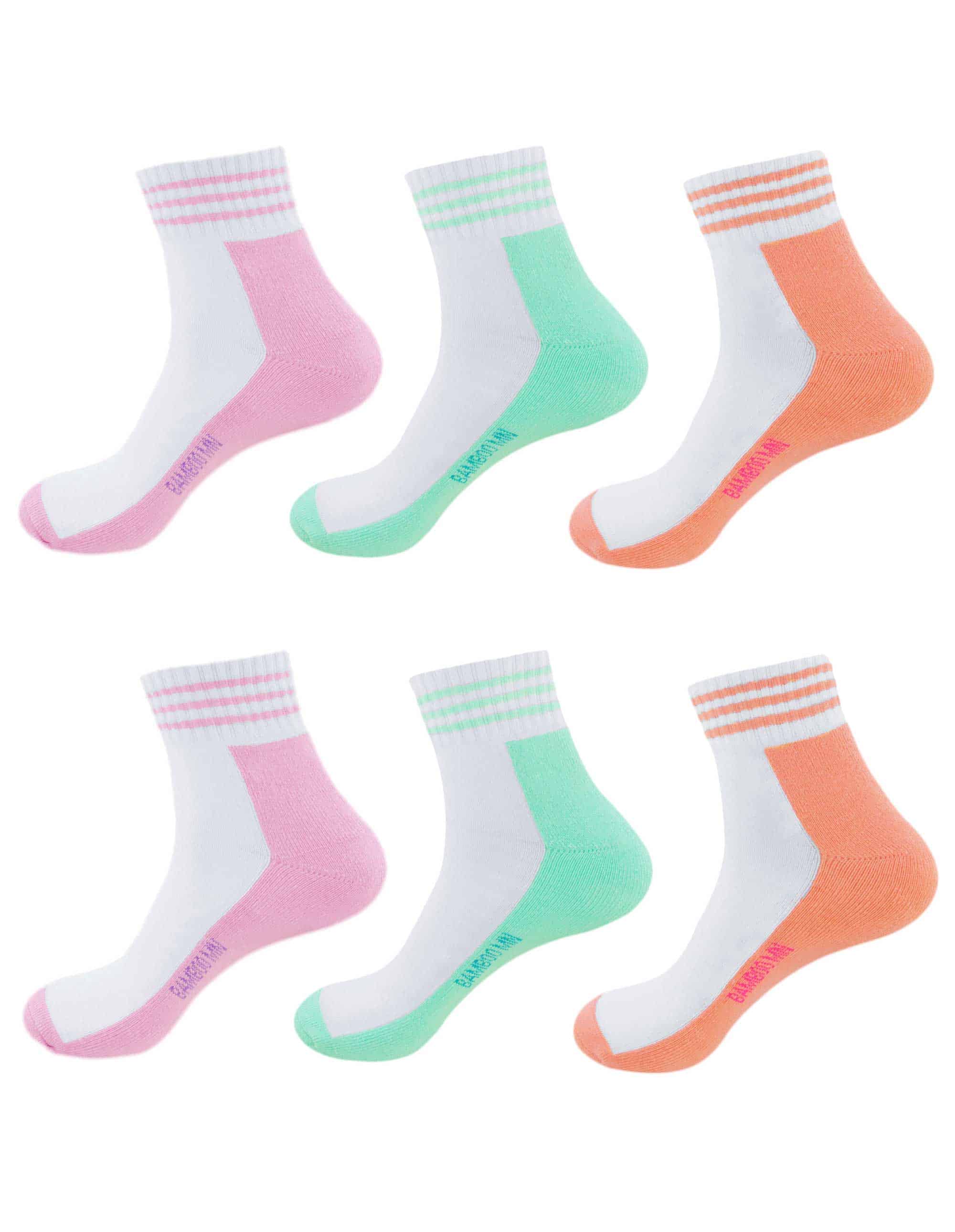 Women's Classic Retro Design Cotton Anklet Quarter Socks - Image 19