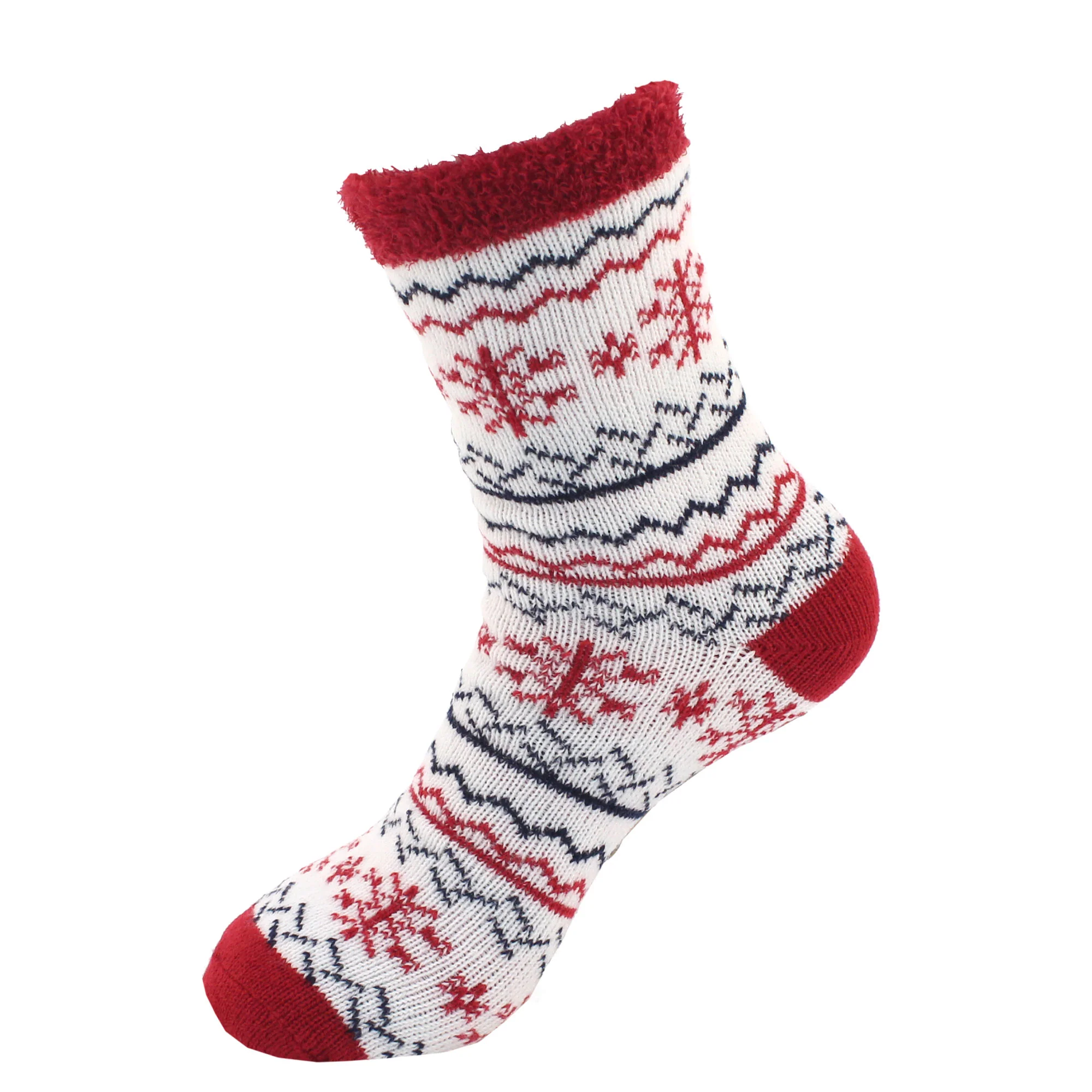 Women's Double Layer Cabin Socks: 1 Pair - Image 17