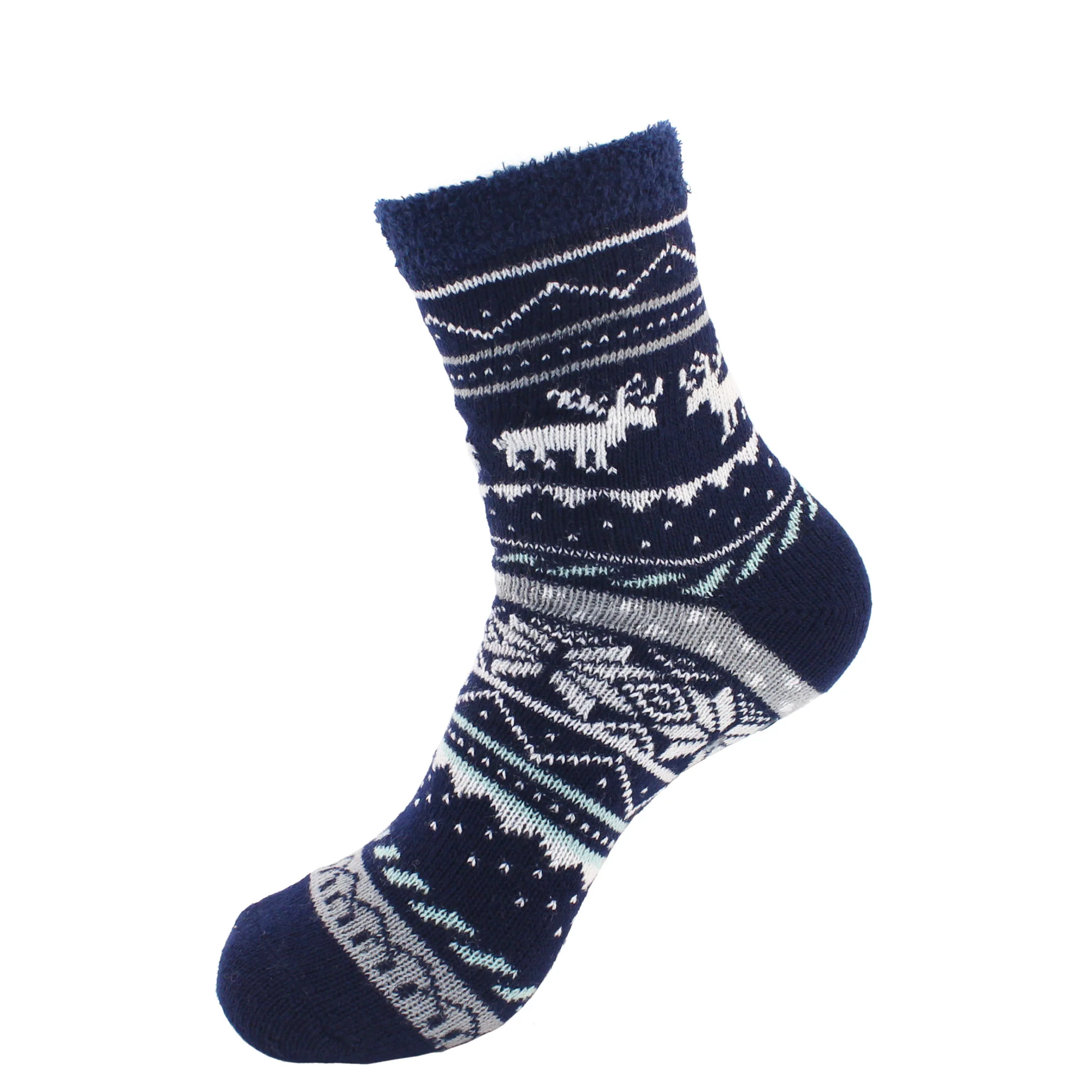 Women's Double Layer Cabin Socks: 1 Pair - Image 18