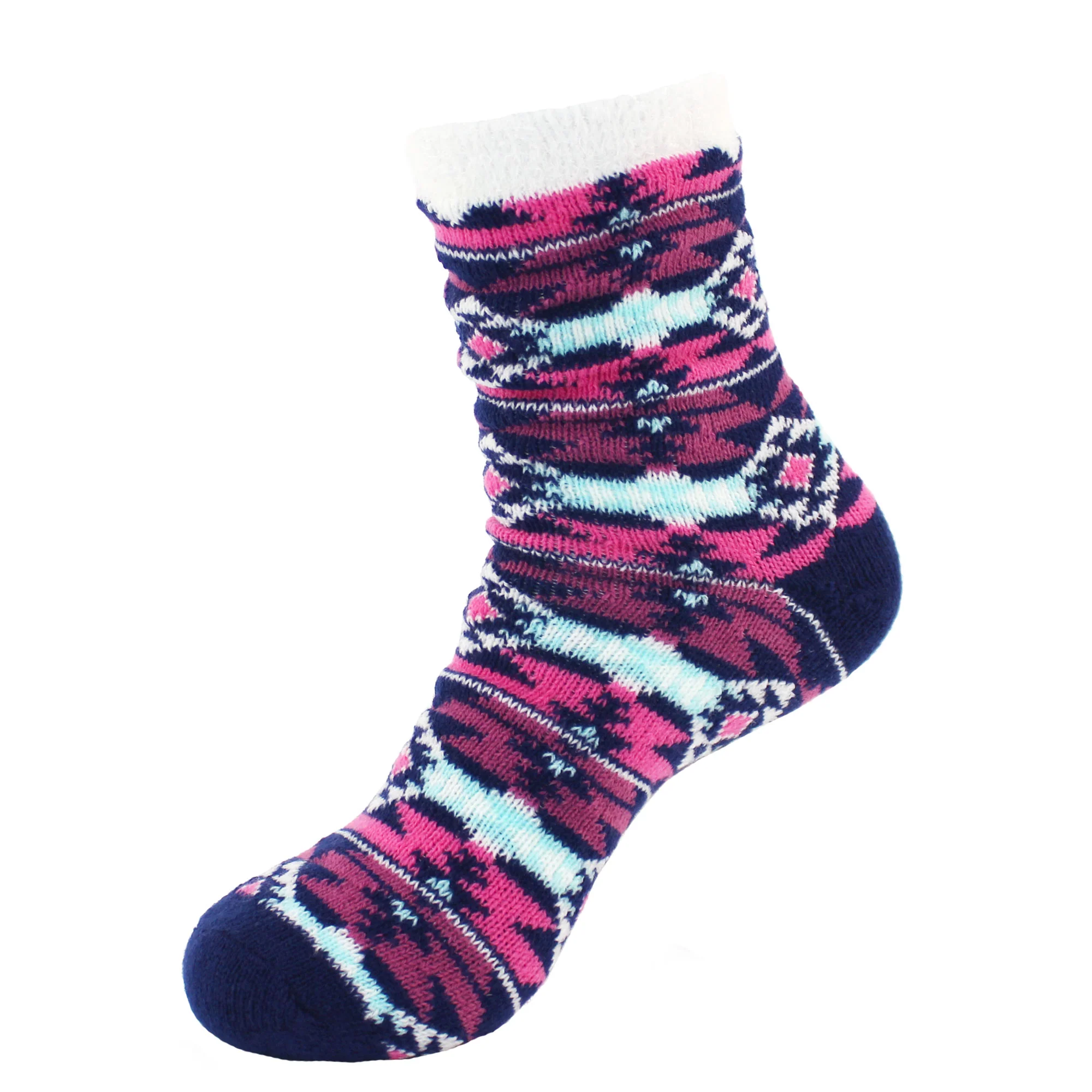 Women's Double Layer Cabin Socks: 1 Pair - Image 19