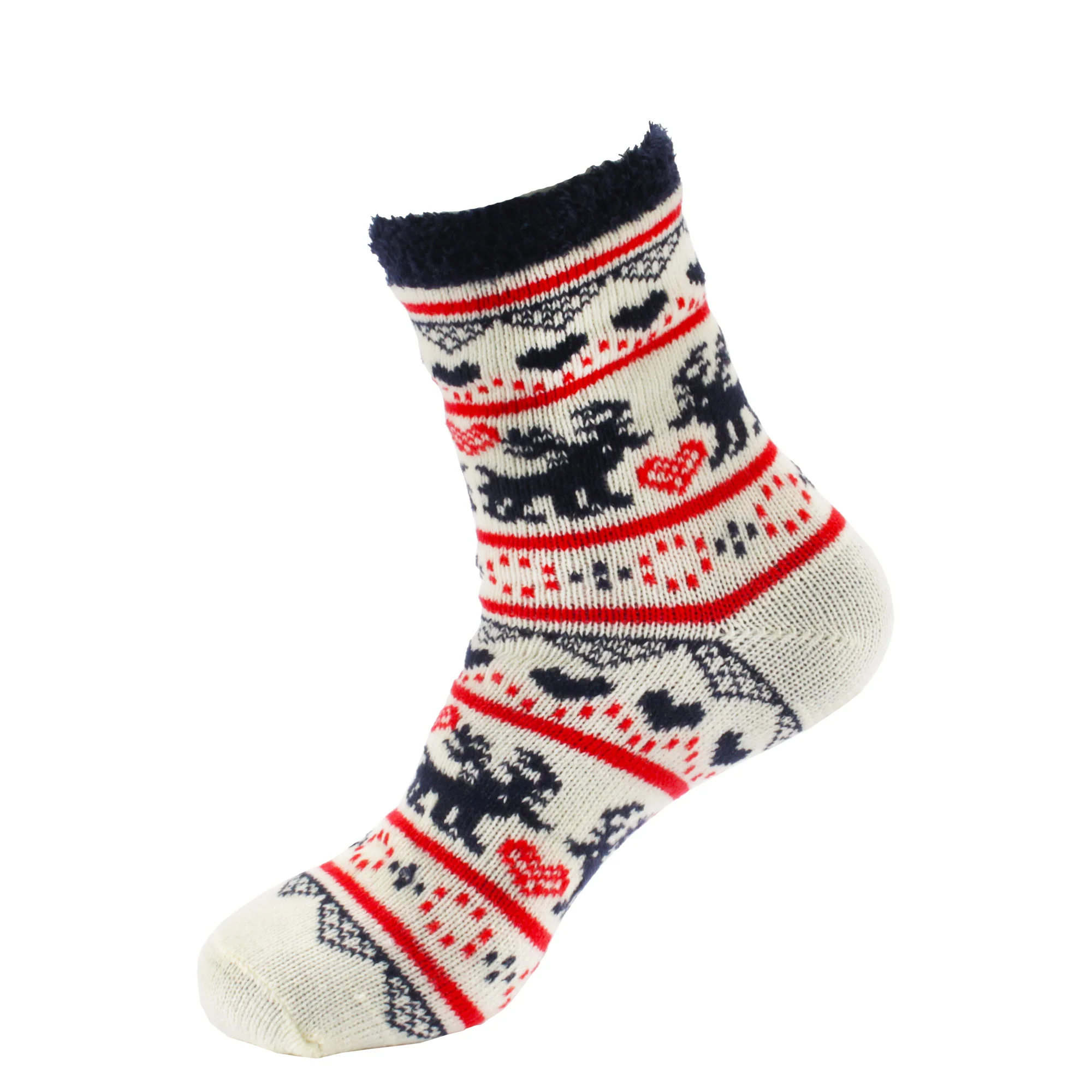 Women's Double Layer Cabin Socks: 1 Pair - Image 23