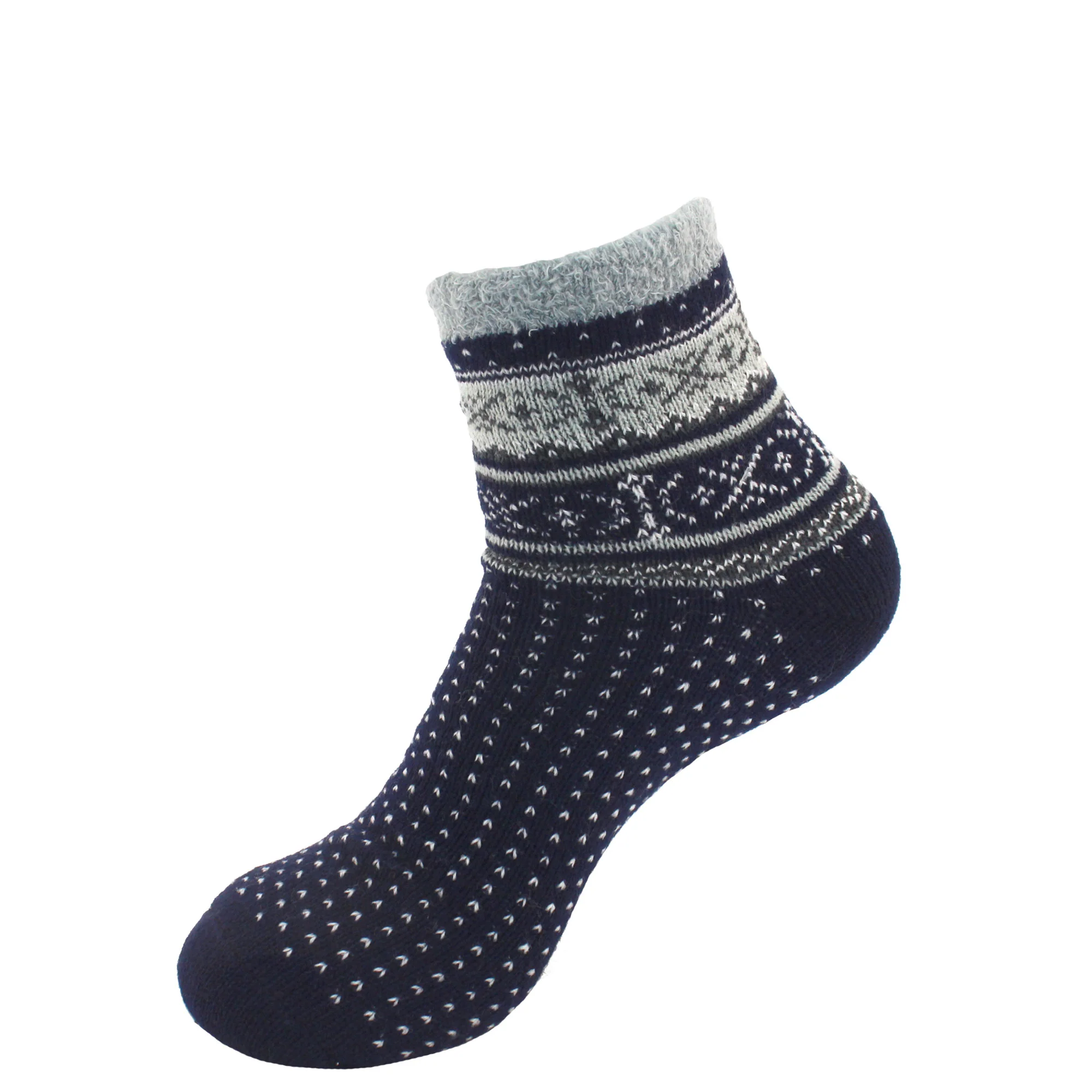 Women's Double Layer Cabin Socks: 1 Pair - Image 24