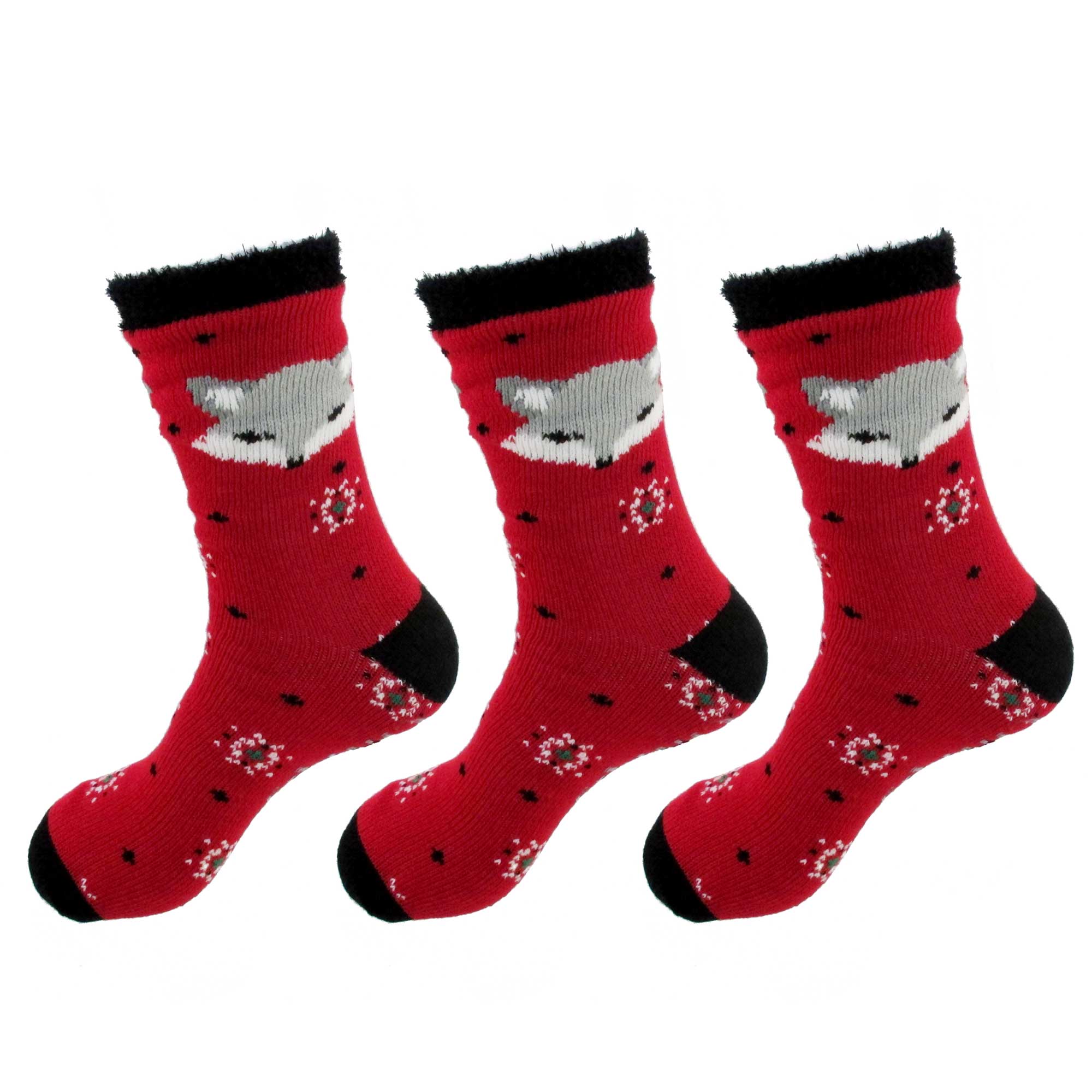 Women's Double Layer Christmas Animal Socks - Image 5