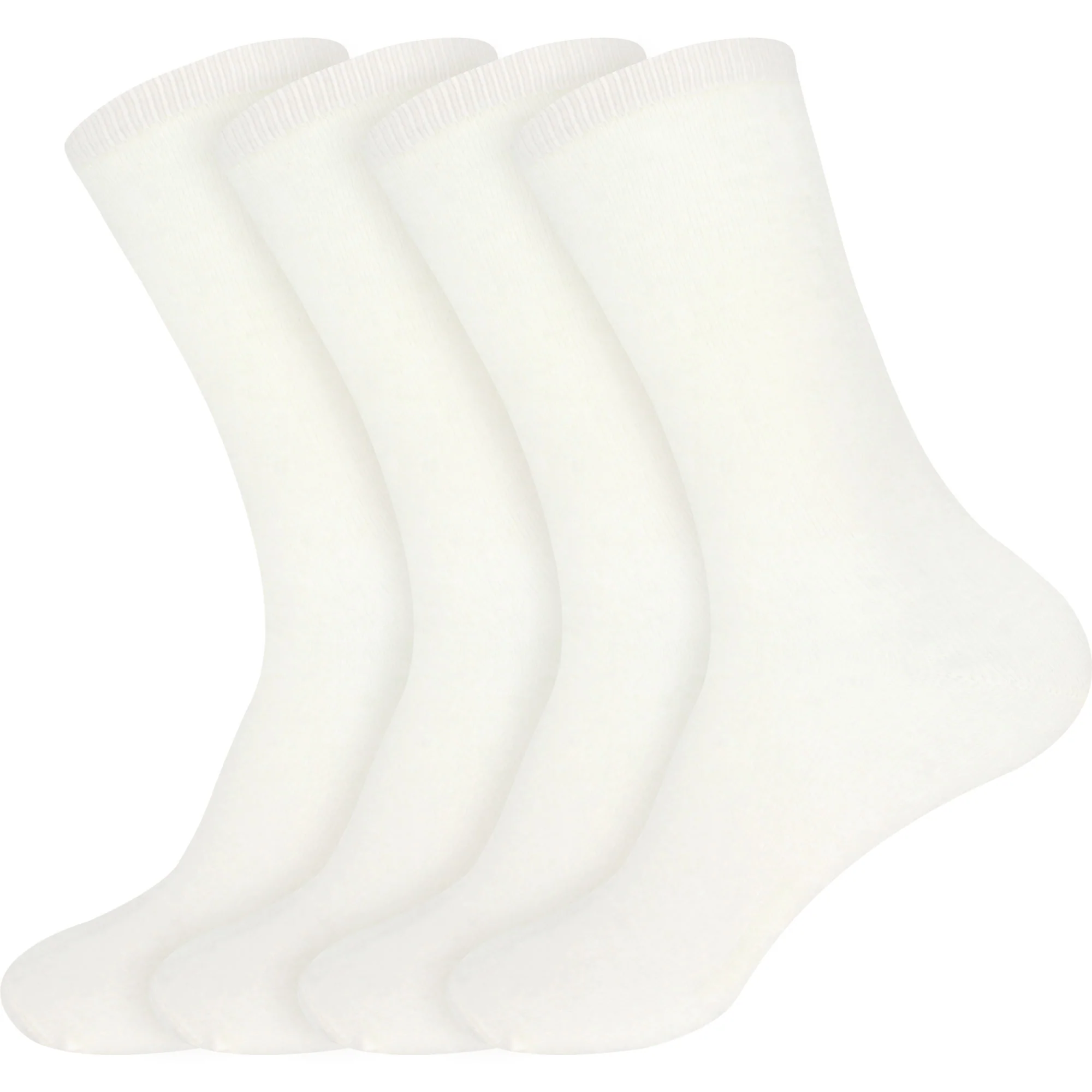 Women's Bamboo Mid-Calf Socks: 4 Pairs - Image 9