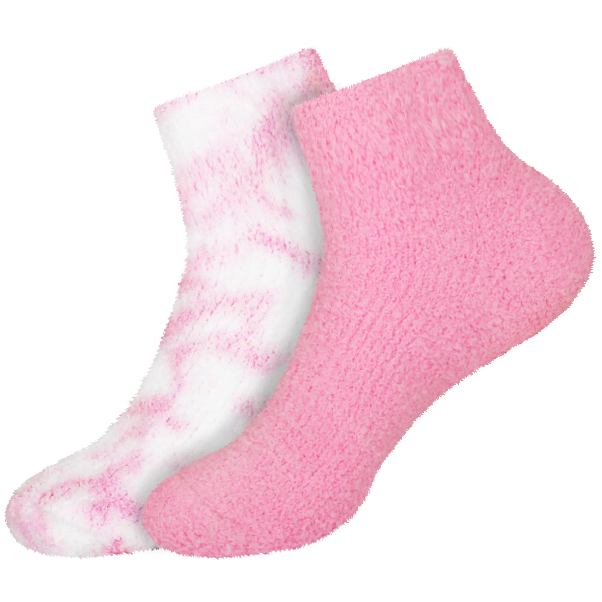 Women's Fuzzy Warm Fluffy Tie-Dye Colorful Ankle Socks - Image 7