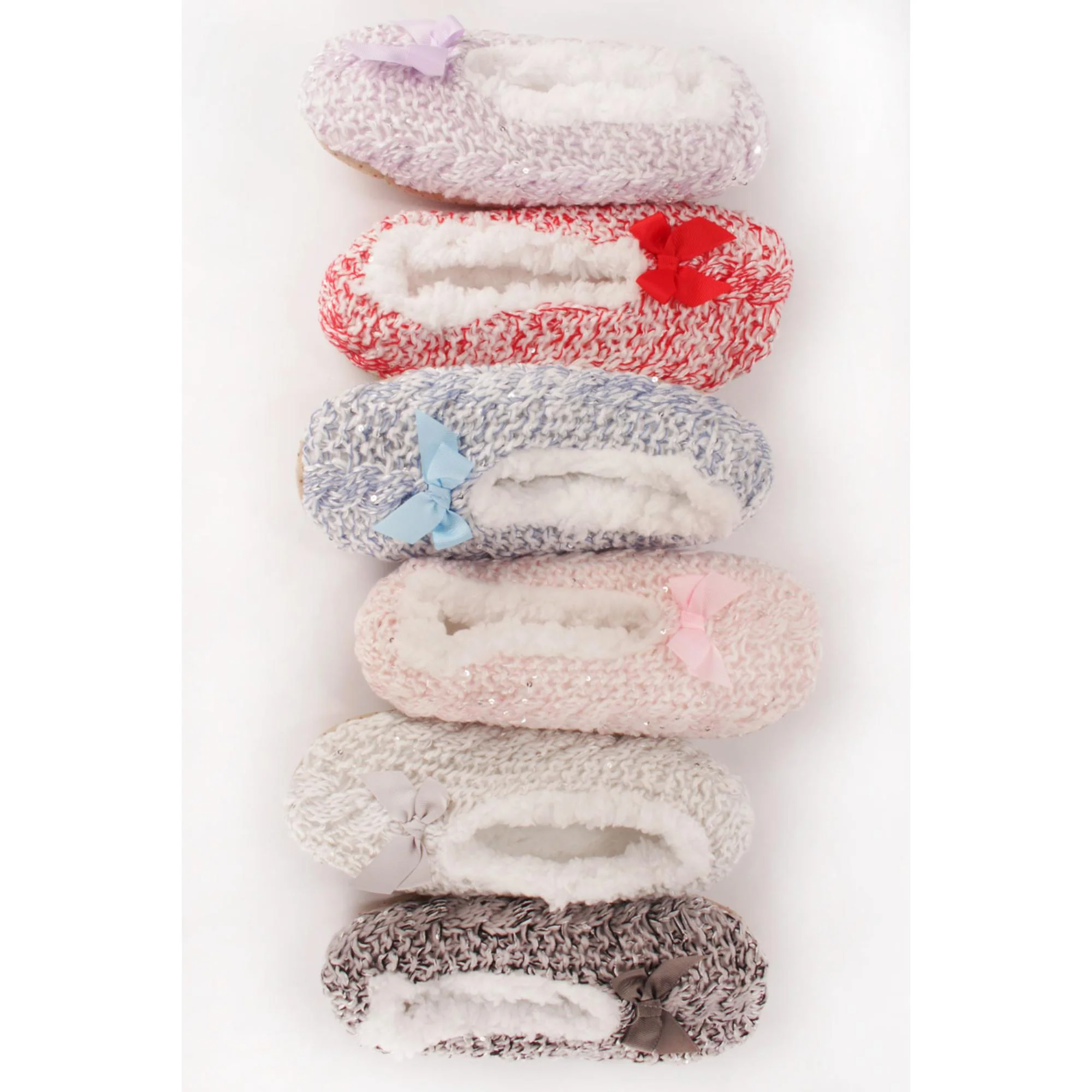 Women's Sequin Lined Socks: Assortments - Image 6
