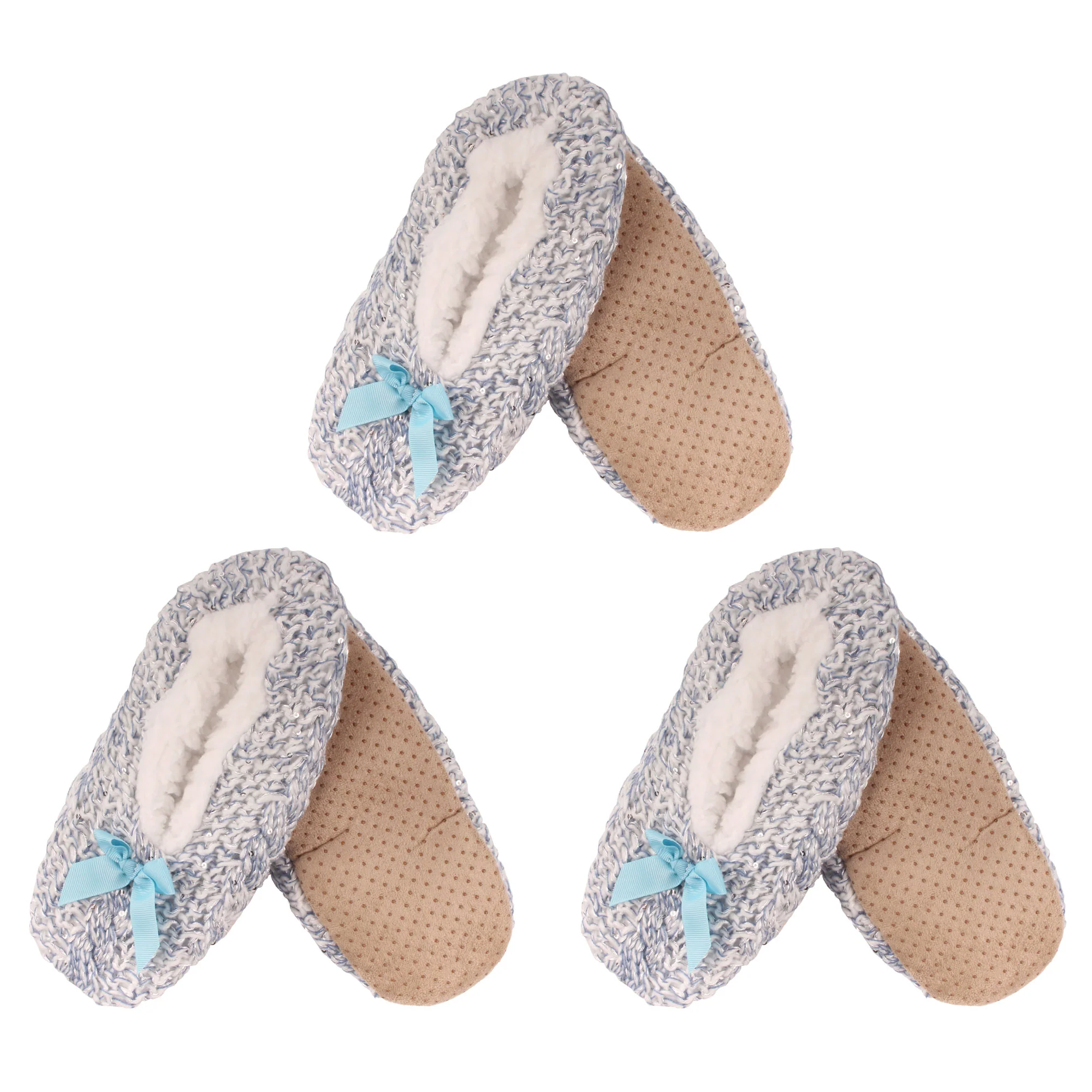 Women's Sequin Lined Socks: Assortments - Image 8