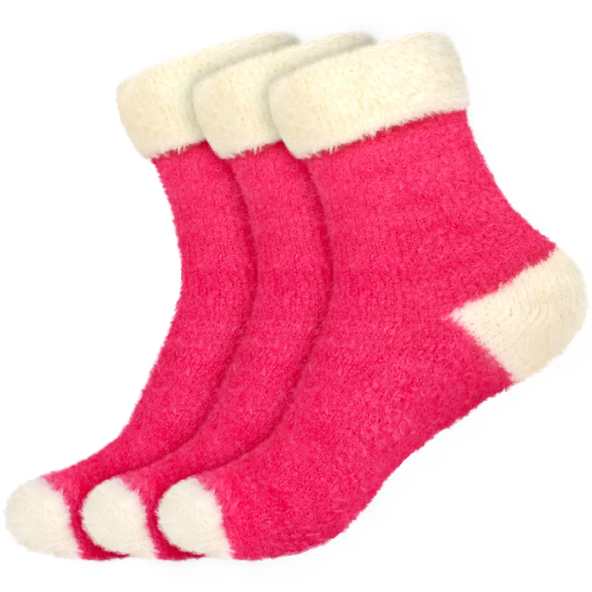 Women's Fuzzy Cuff Socks - Image 10