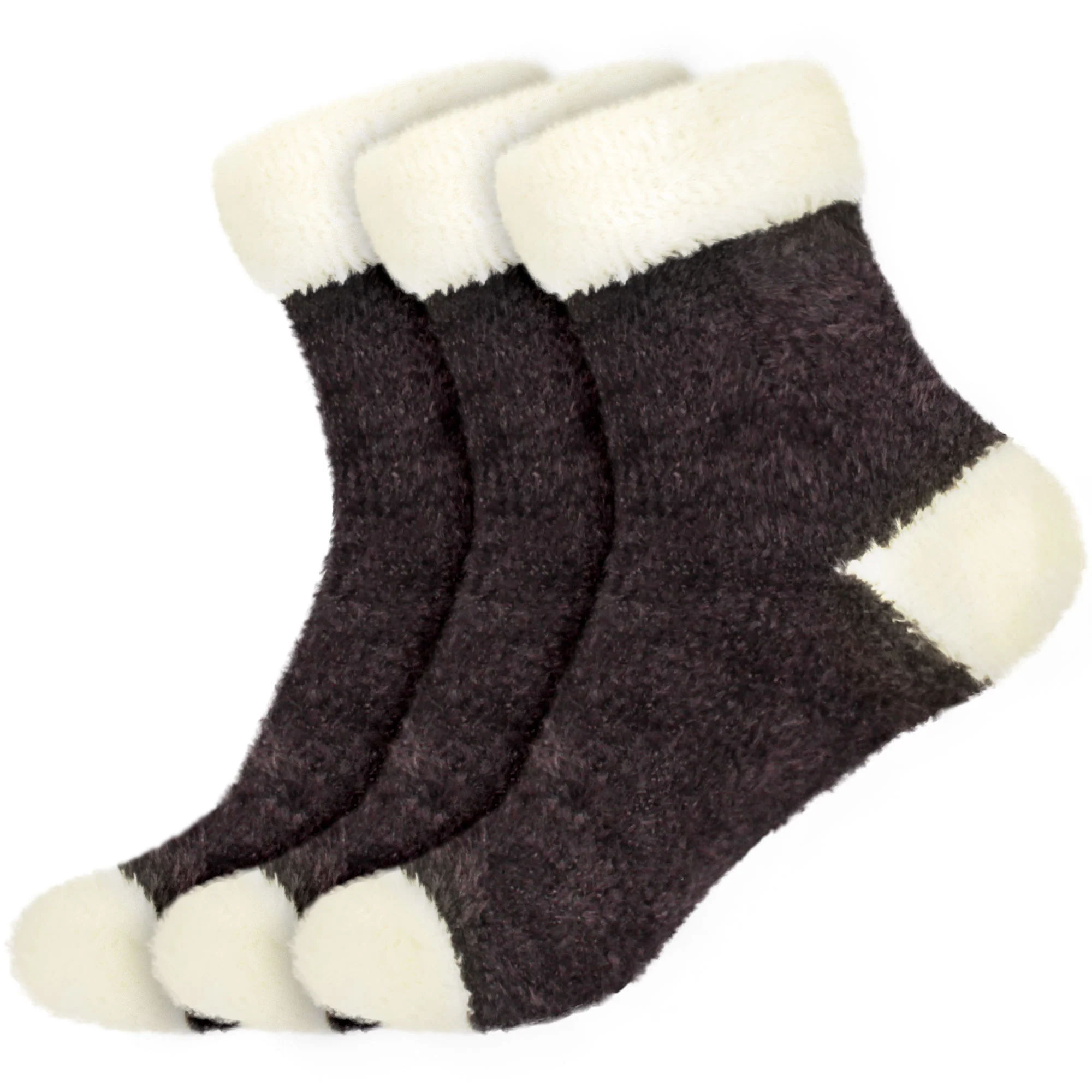 Women's Fuzzy Cuff Socks - Image 13