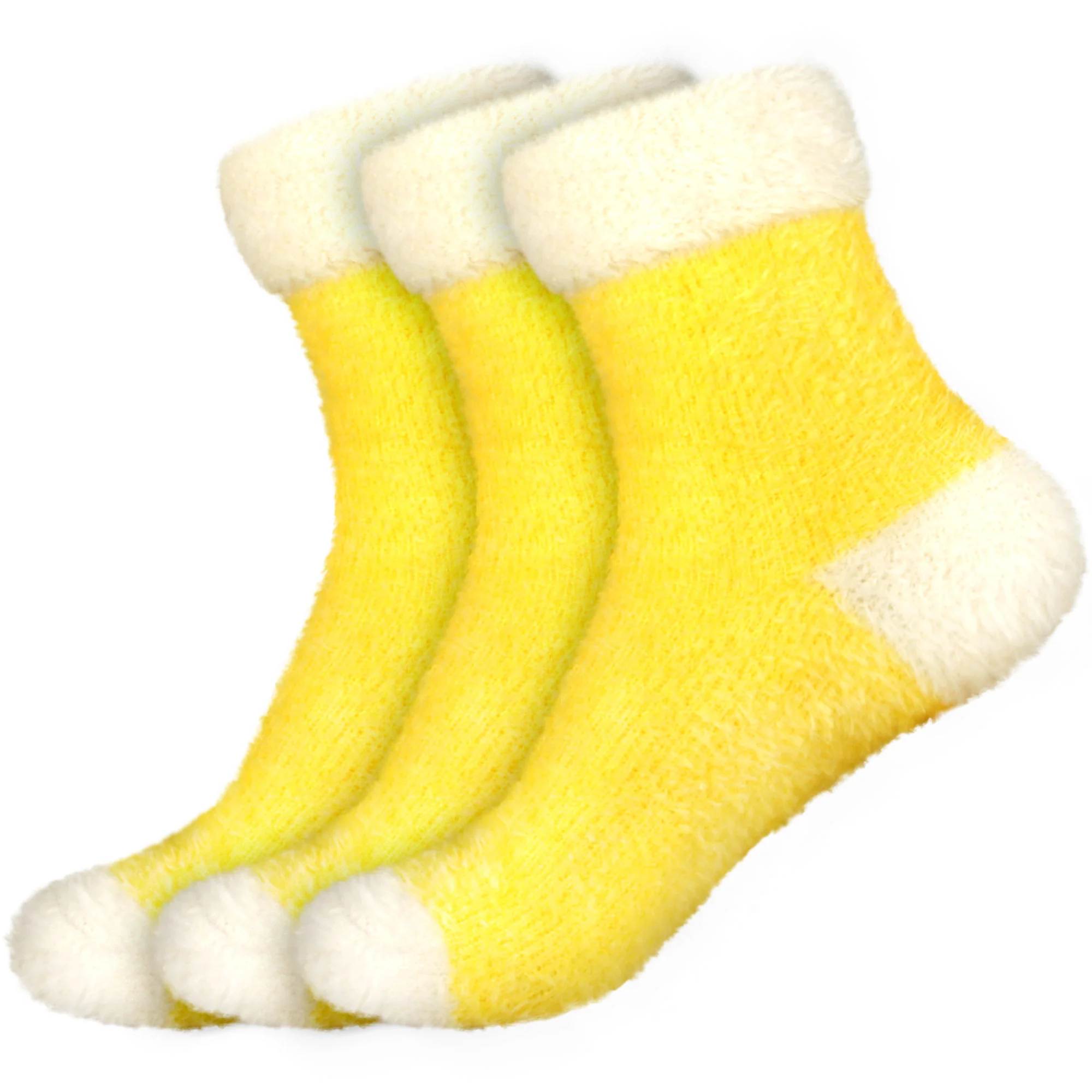 Women's Fuzzy Cuff Socks - Image 15