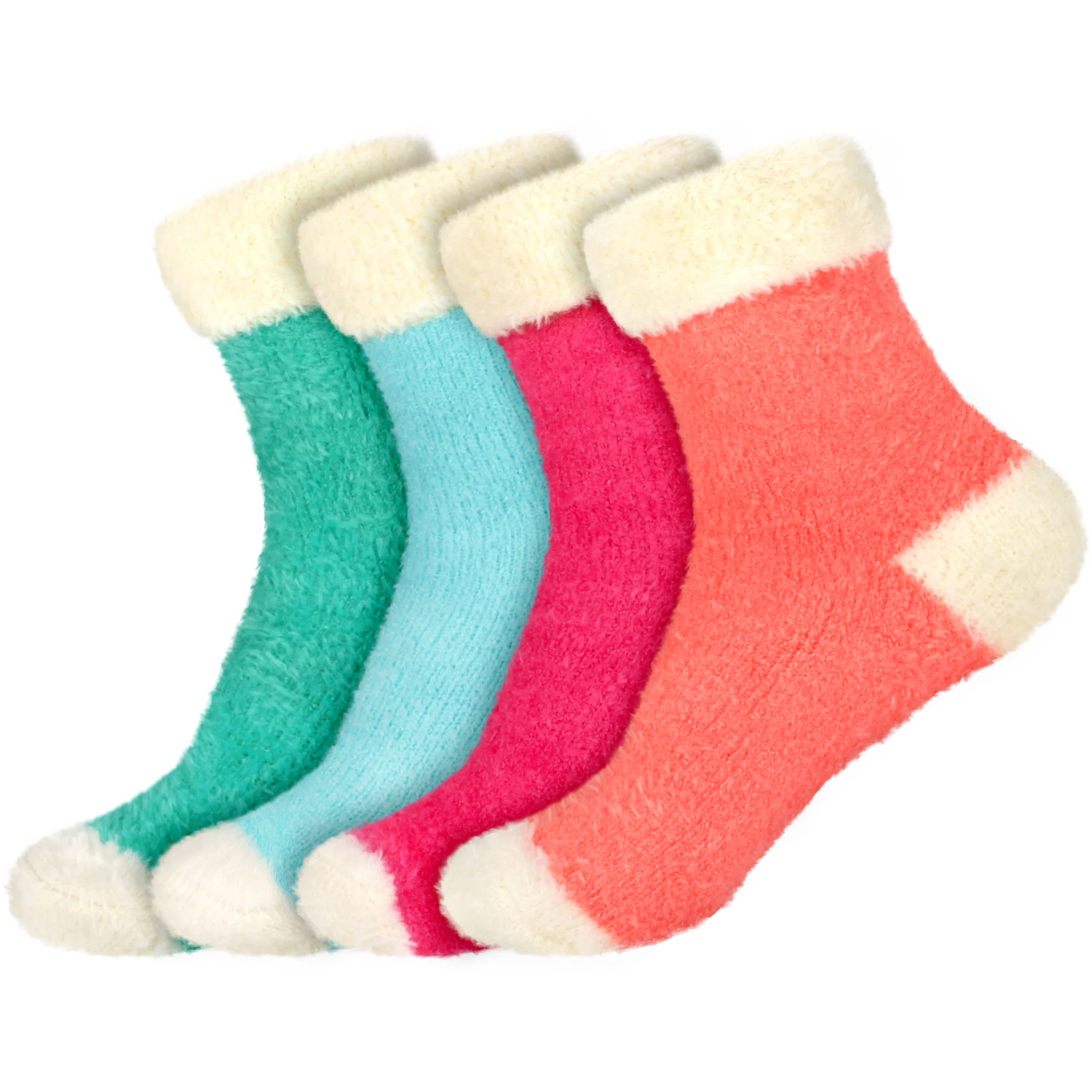 Women's Fuzzy Cuff Socks - Image 17