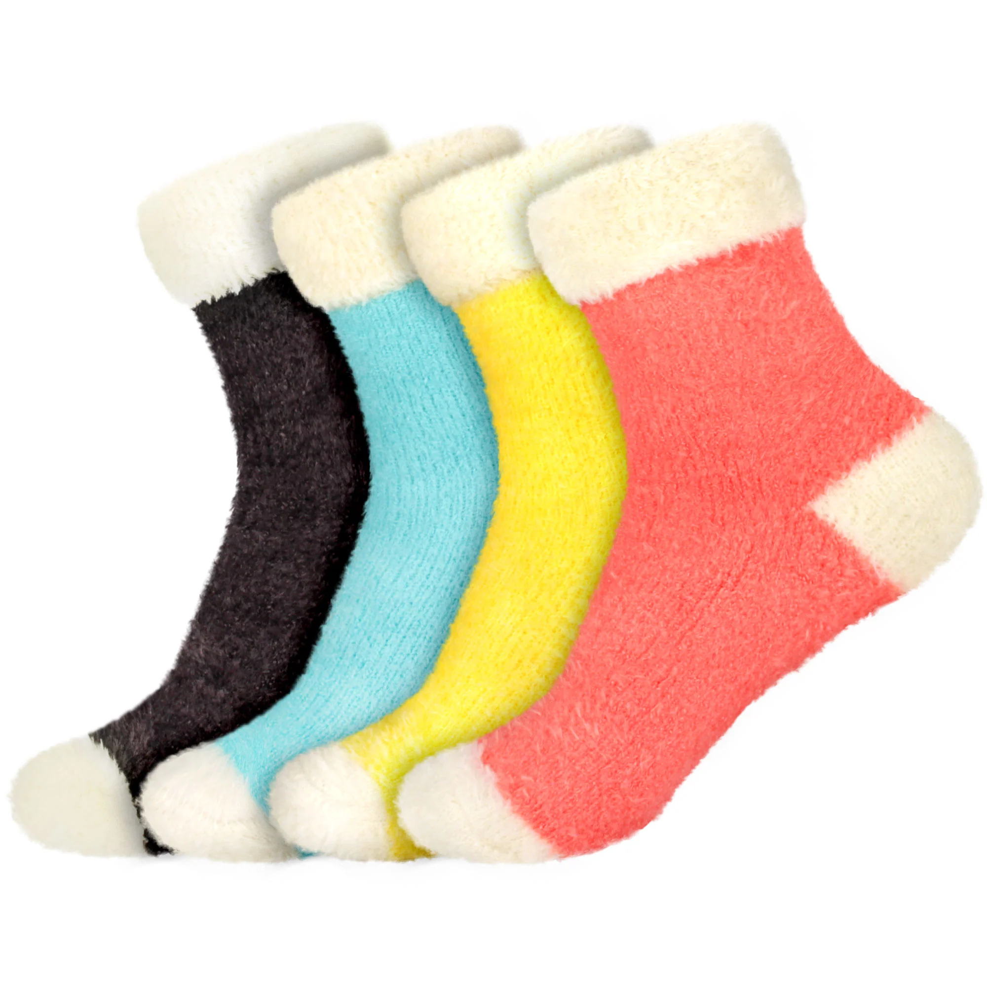 Women's Fuzzy Cuff Socks - Image 19