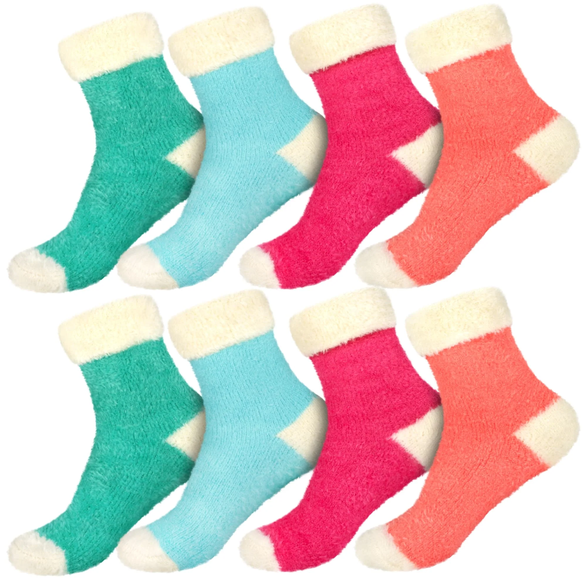 Women's Fuzzy Cuff Socks - Image 26