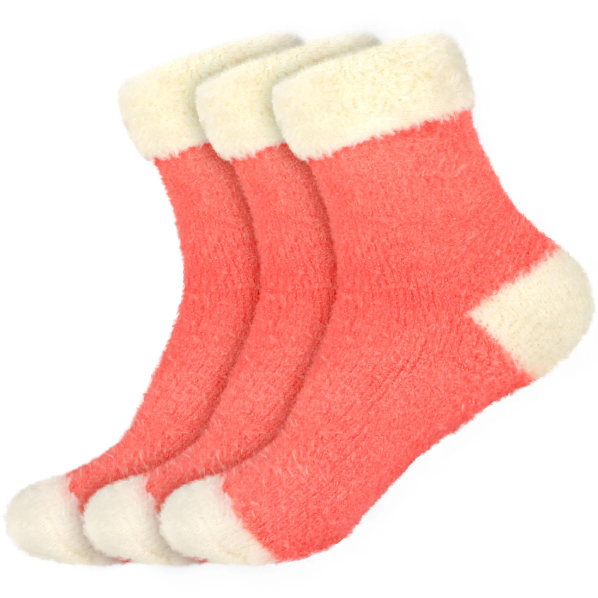 Women's Fuzzy Cuff Socks - Image 9