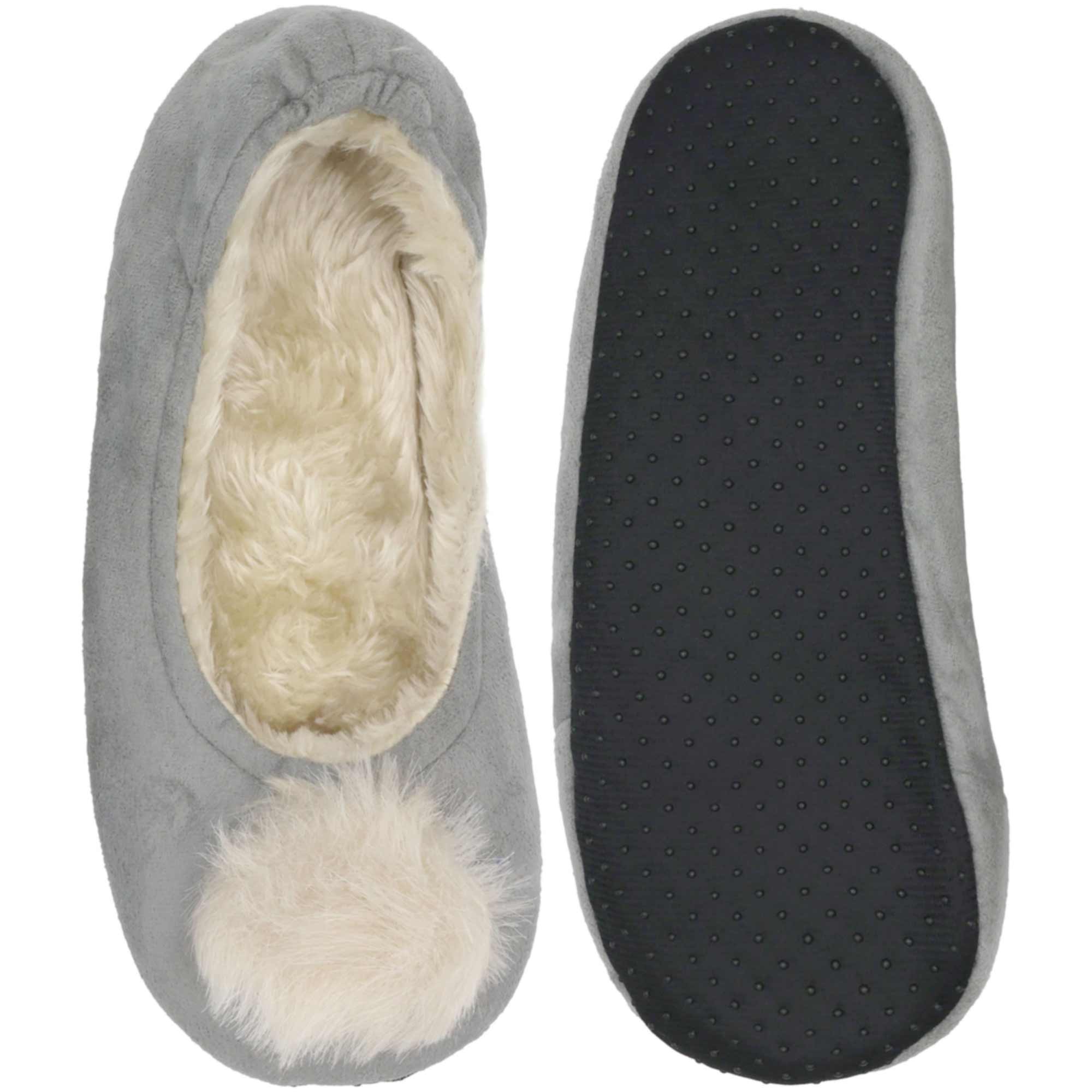 Women's Rabbit Pompom Slippers: Single Pairs - Image 14