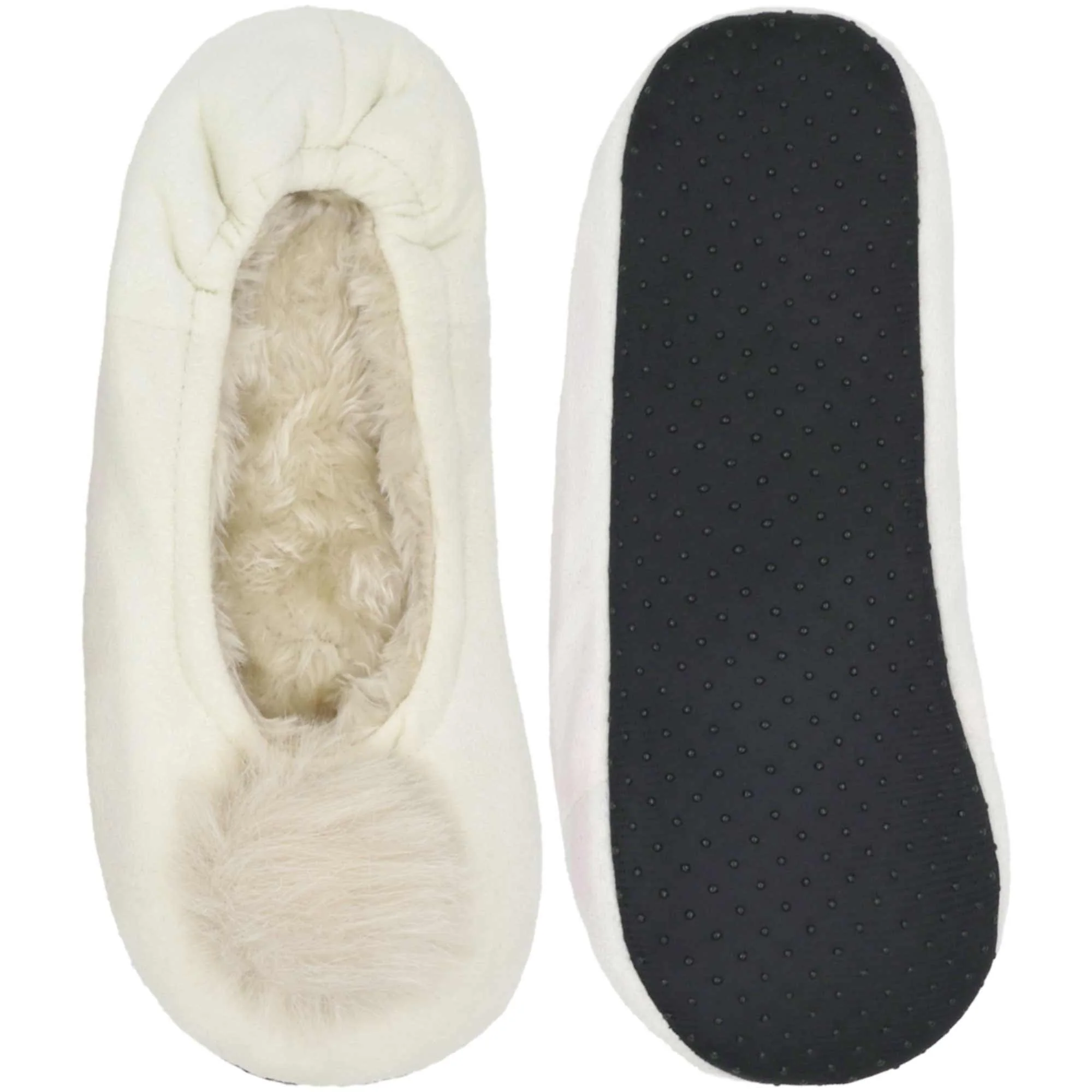 Women's Rabbit Pompom Slippers: Single Pairs - Image 24