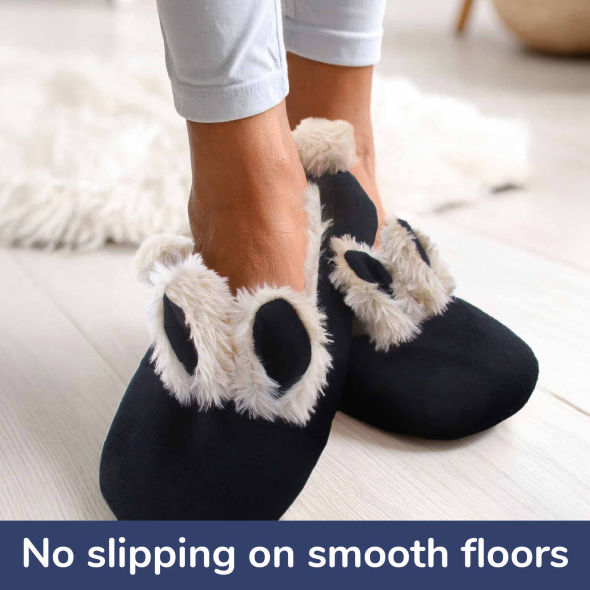 Women's Rabbit Pompom Slippers: Single Pairs - Image 9