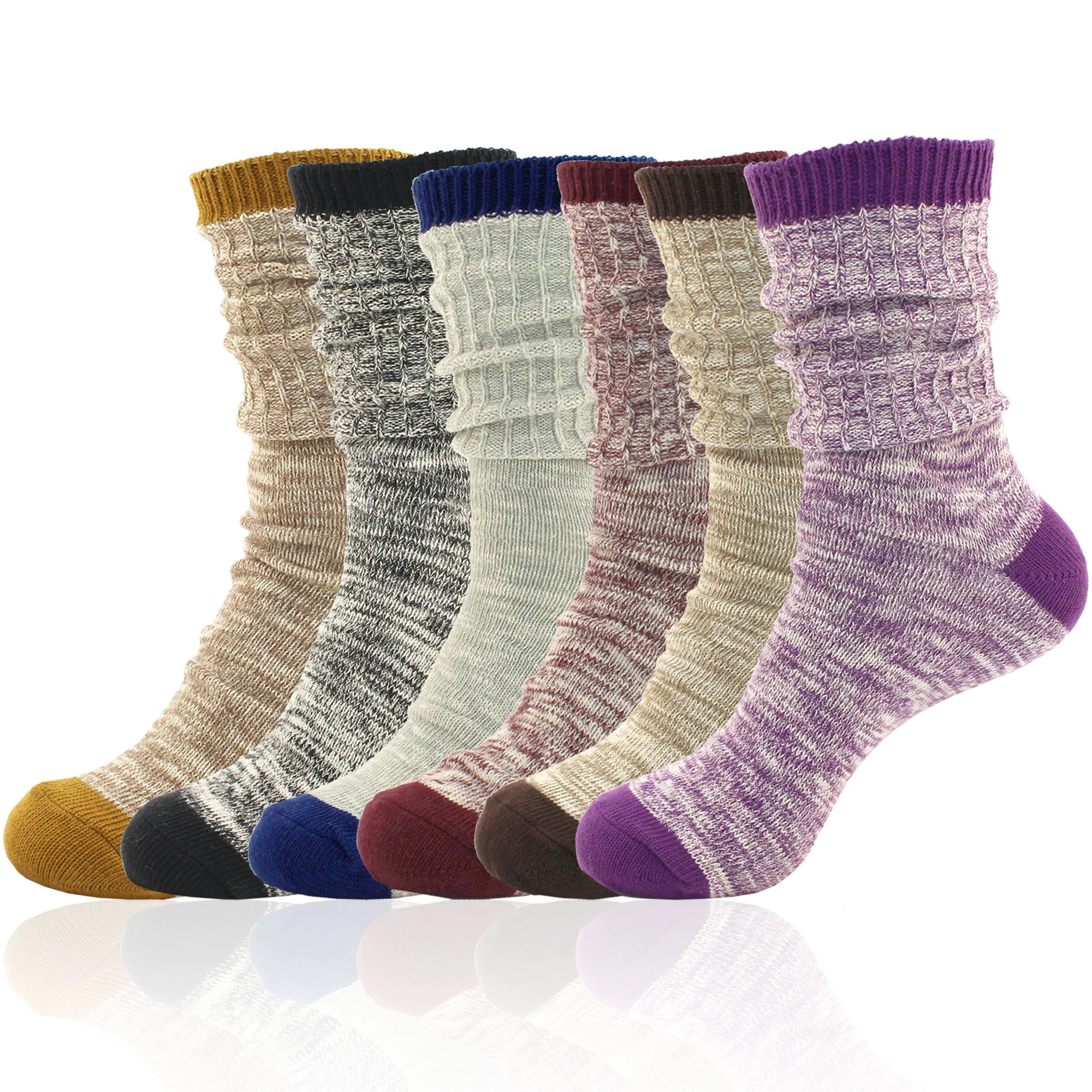 Women's Vintage Fall Slouch Socks