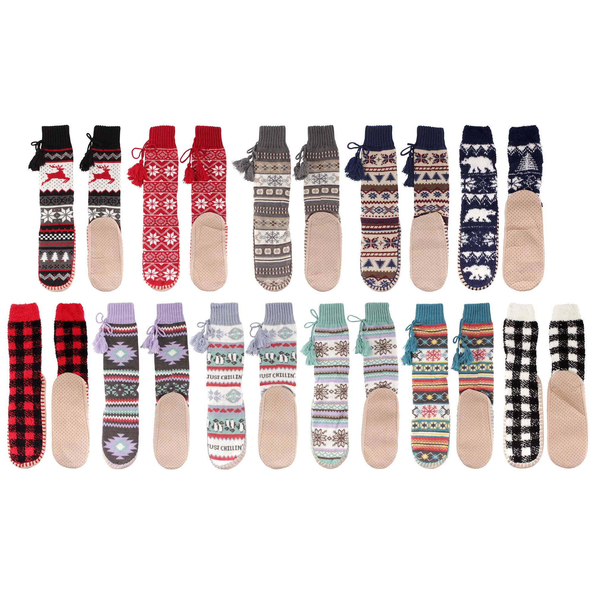 Women's Knit Slippers - Image 6