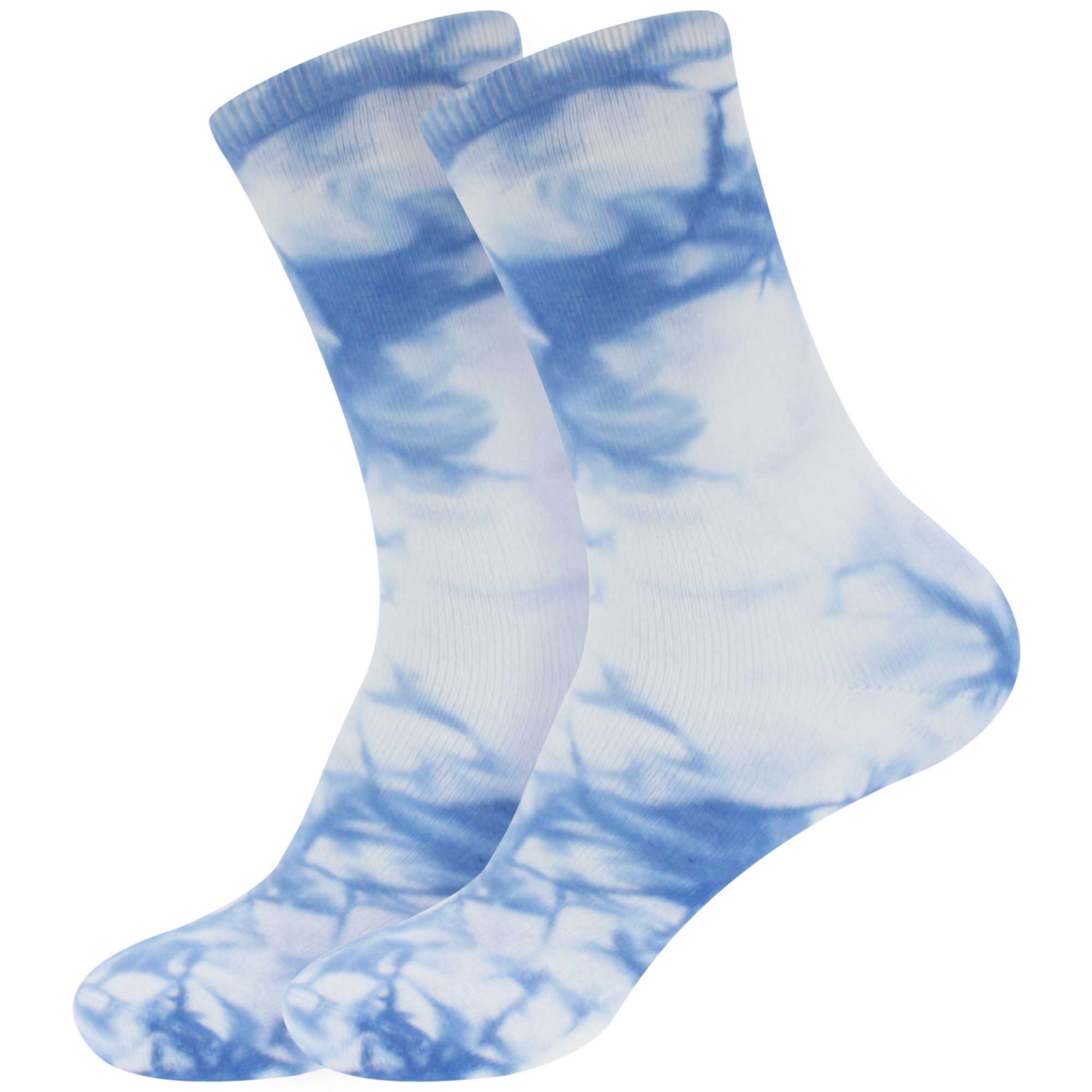 Women's Bamboo Tie Dye Crew Socks: 2 Pairs - Image 12
