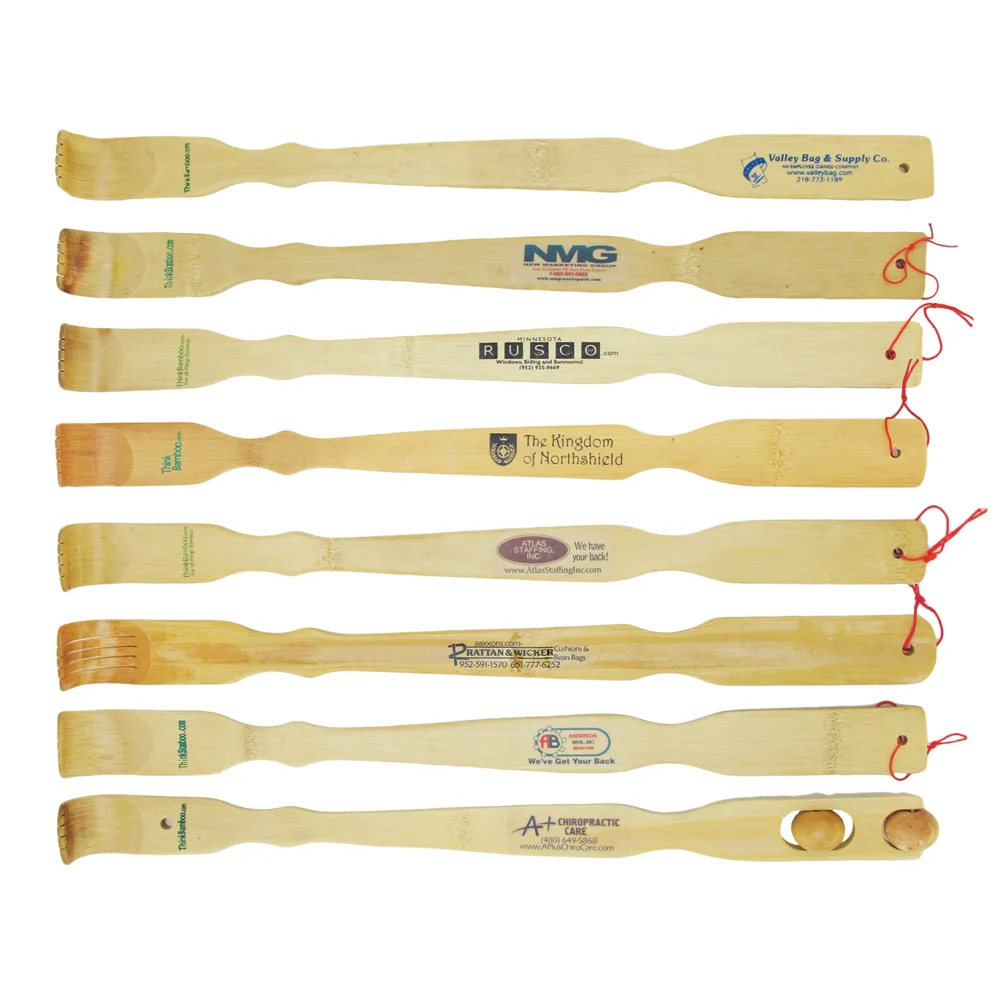 Bamboo Overrun Printed Back Scratchers