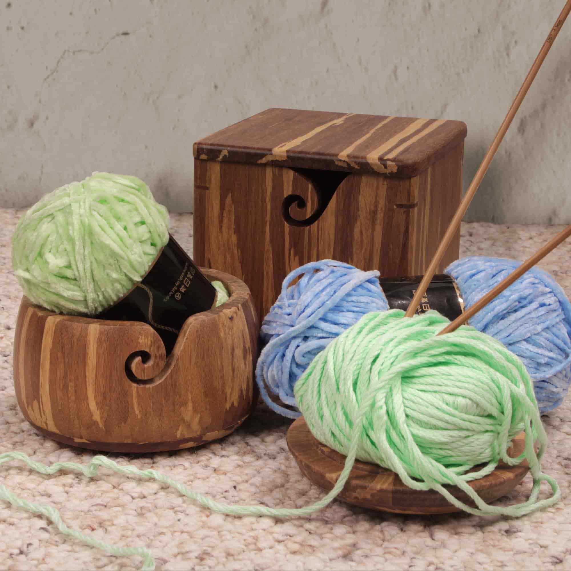 Bamboo Yarn Box - Image 5