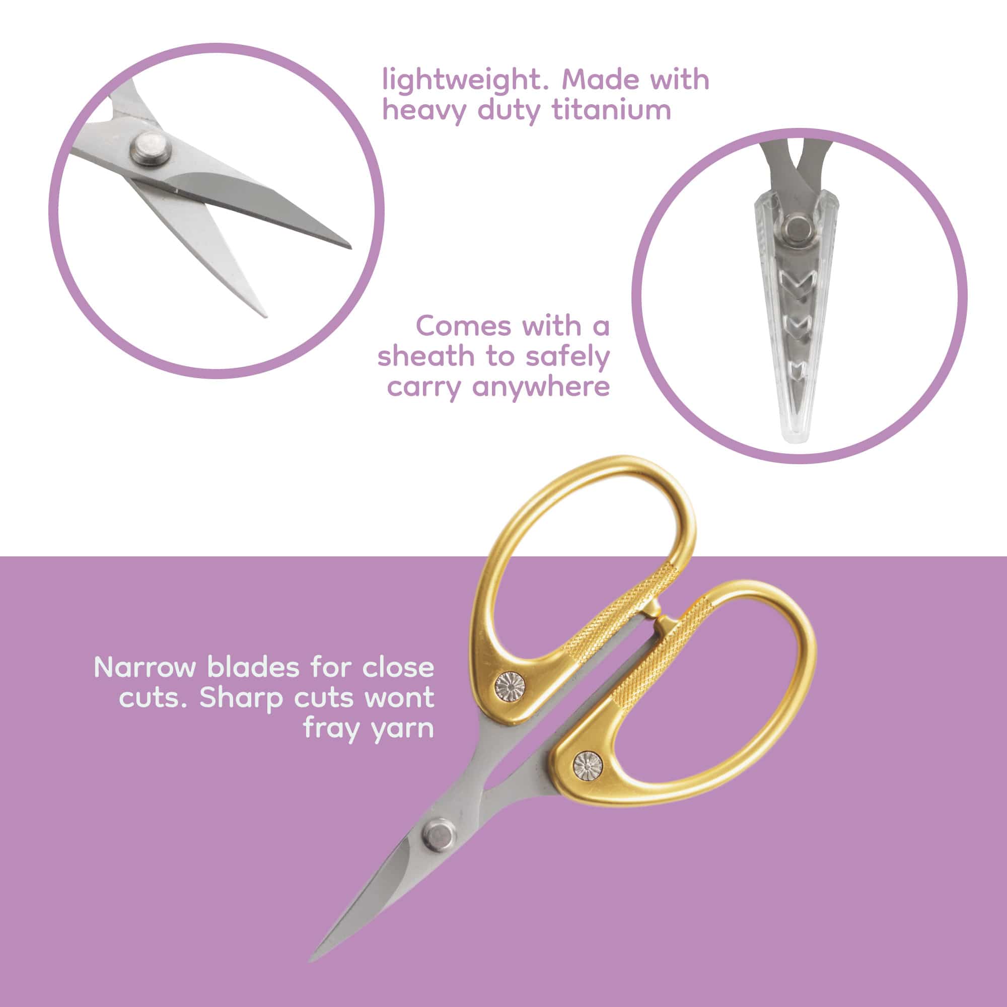 Bamboo Yarn Box & Embroidery Scissor Combo - Image 6