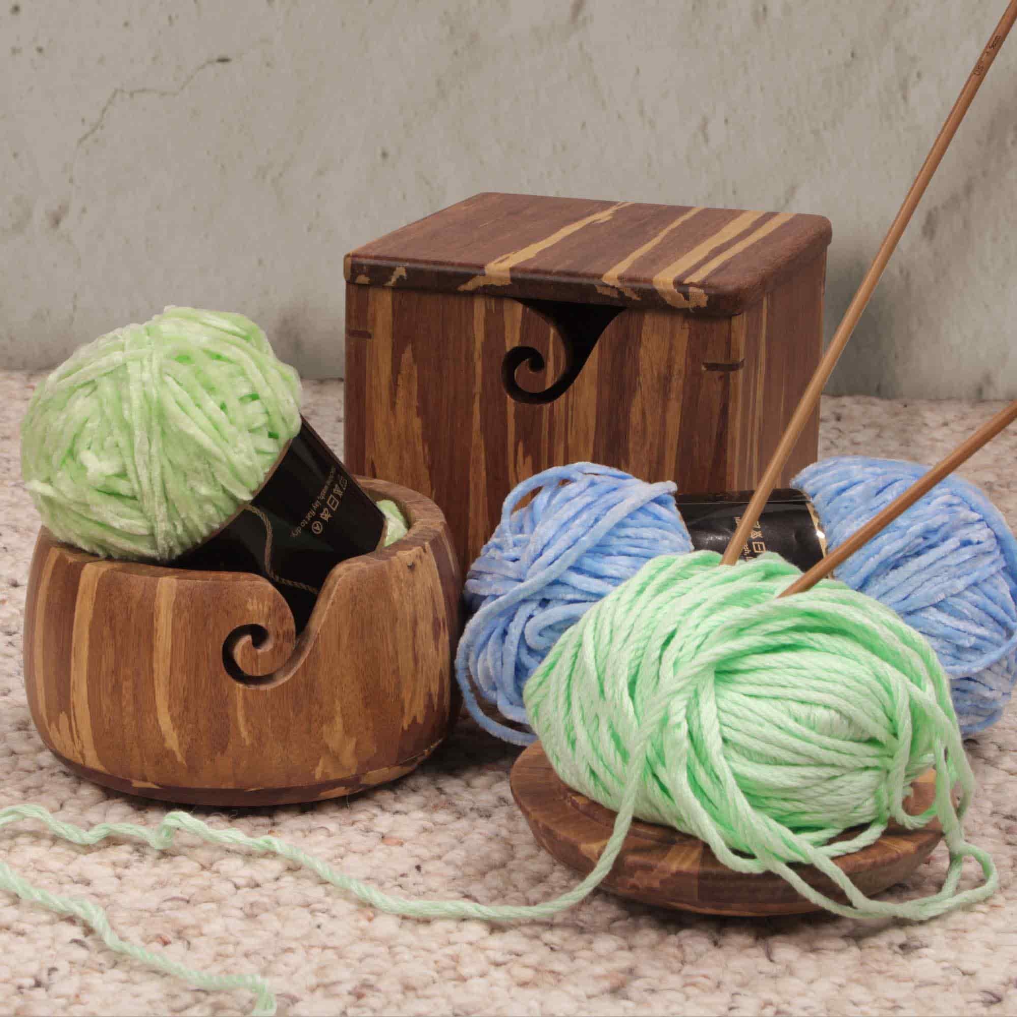 Bamboo Yarn Box & Embroidery Scissor Combo - Image 7