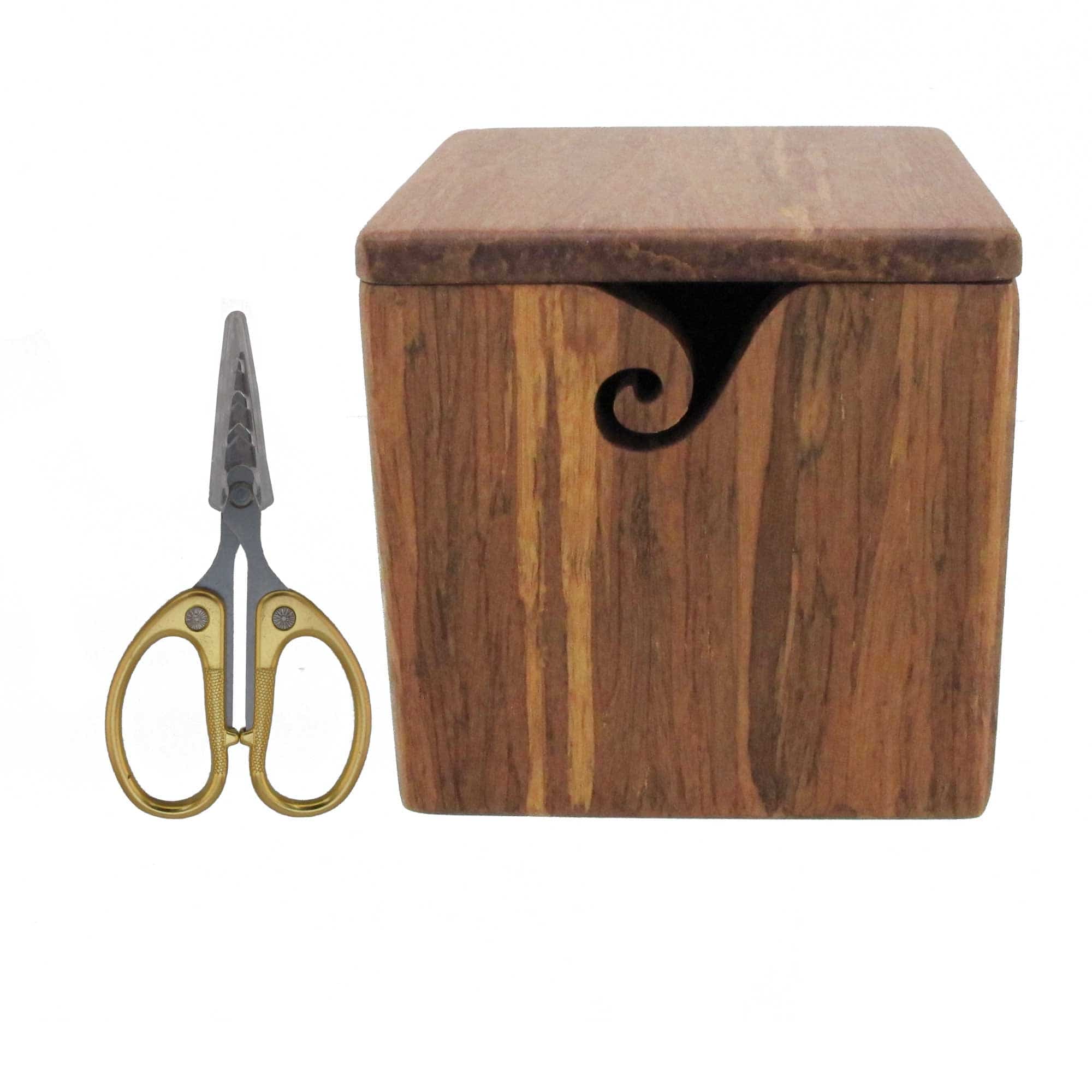 Bamboo Yarn Box & Embroidery Scissor Combo - Image 9